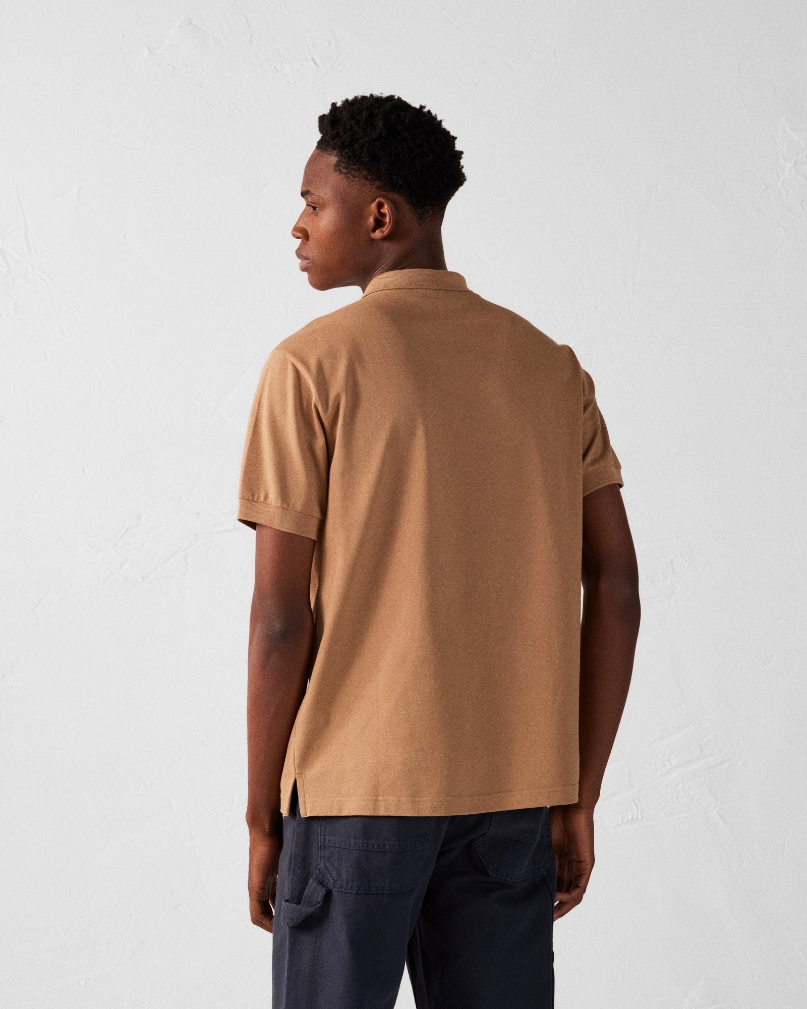 Alvaro cotton polo JOTT Brown