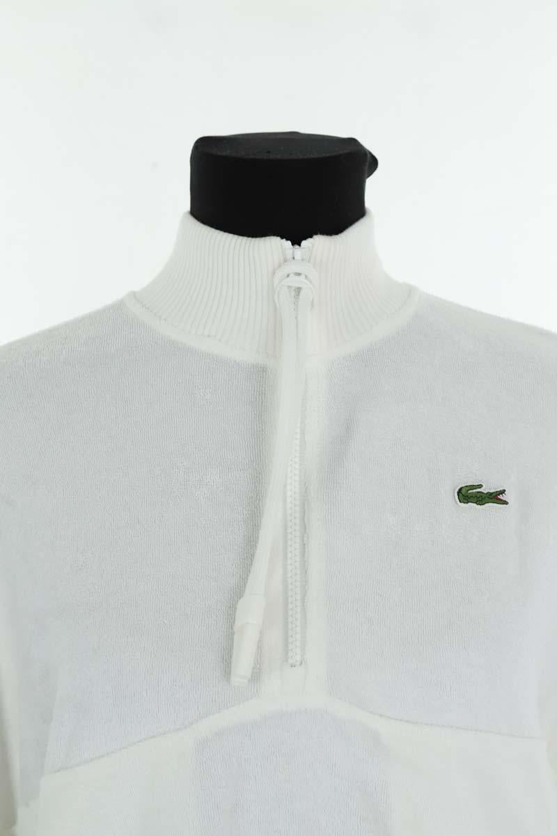 Cotton sweater LACOSTE - SECONDE MAIN White