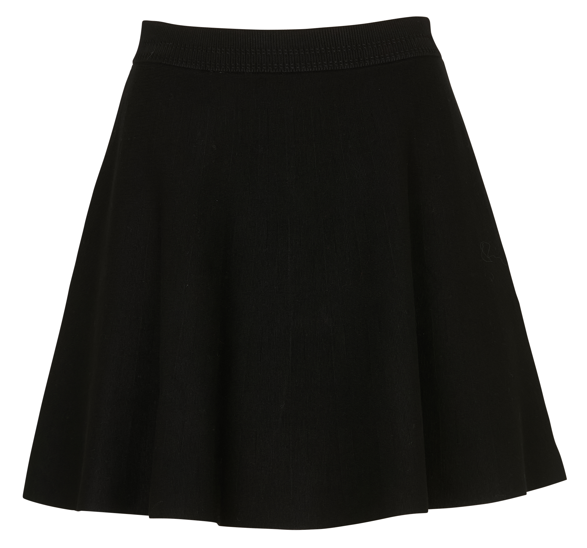Knitted flared skirt PETITE MENDIGOTE Black