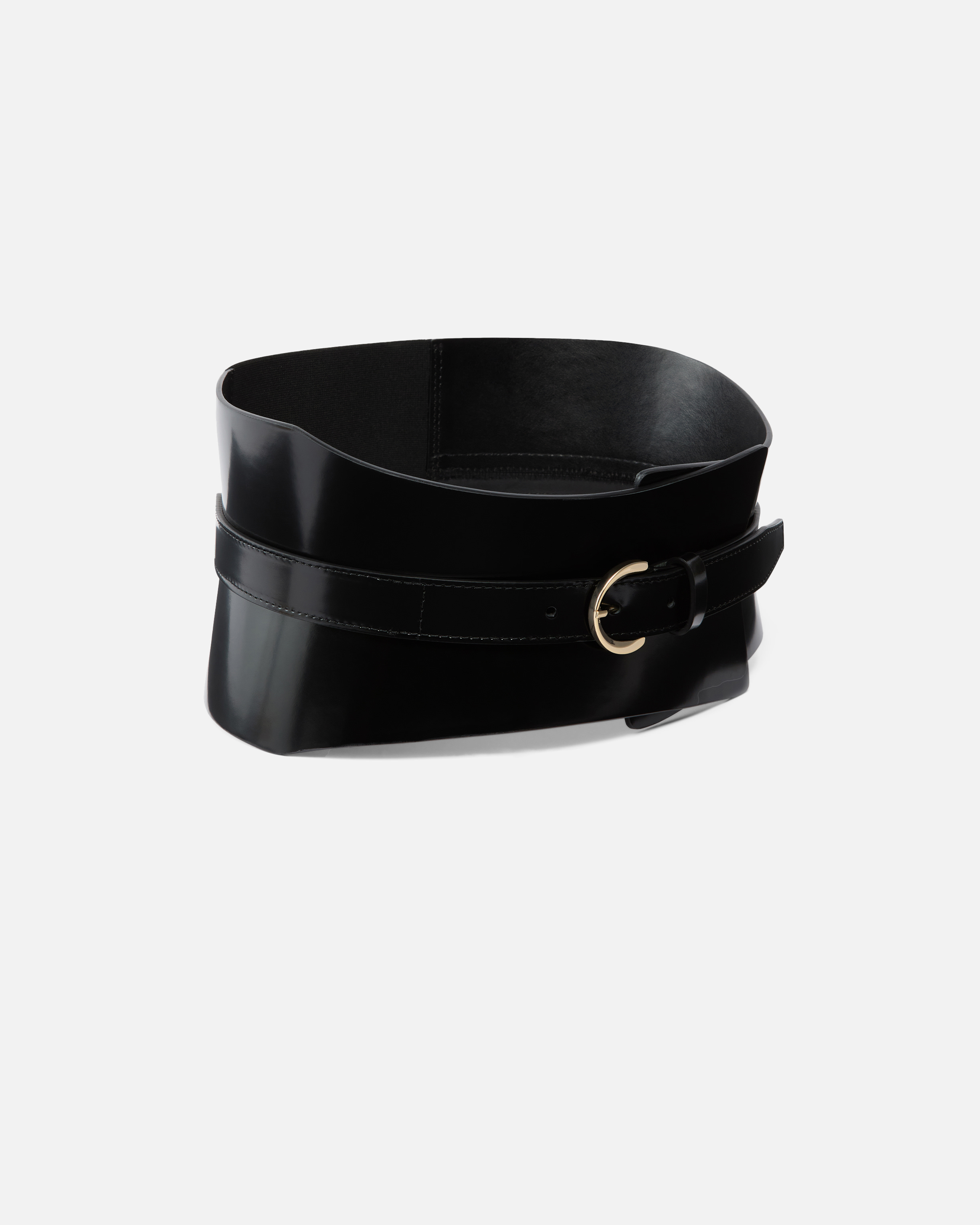 Corset-style belt 13 cm PINKO Black