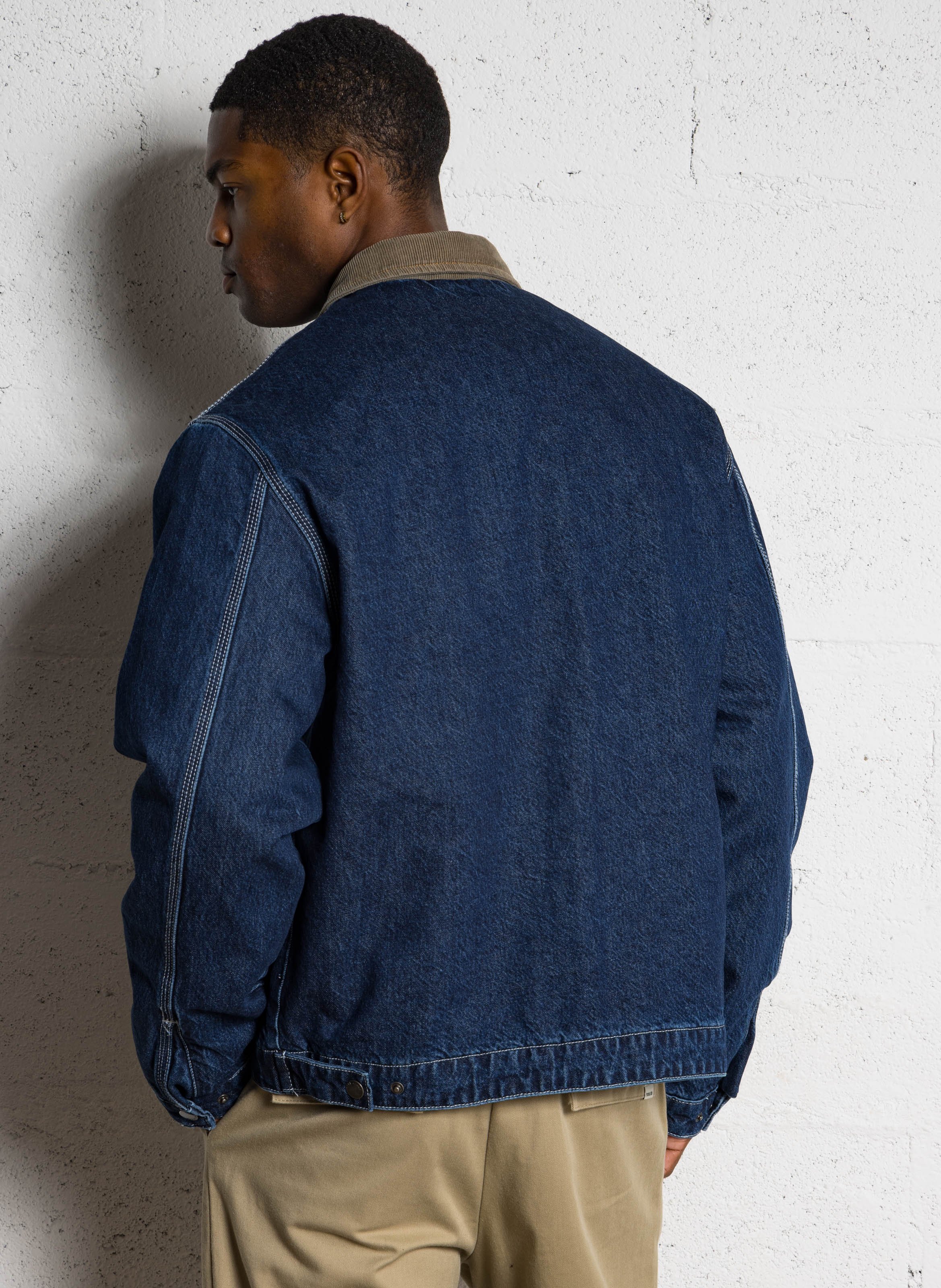 Veste col classique en colton PEPE JEANS Bleu