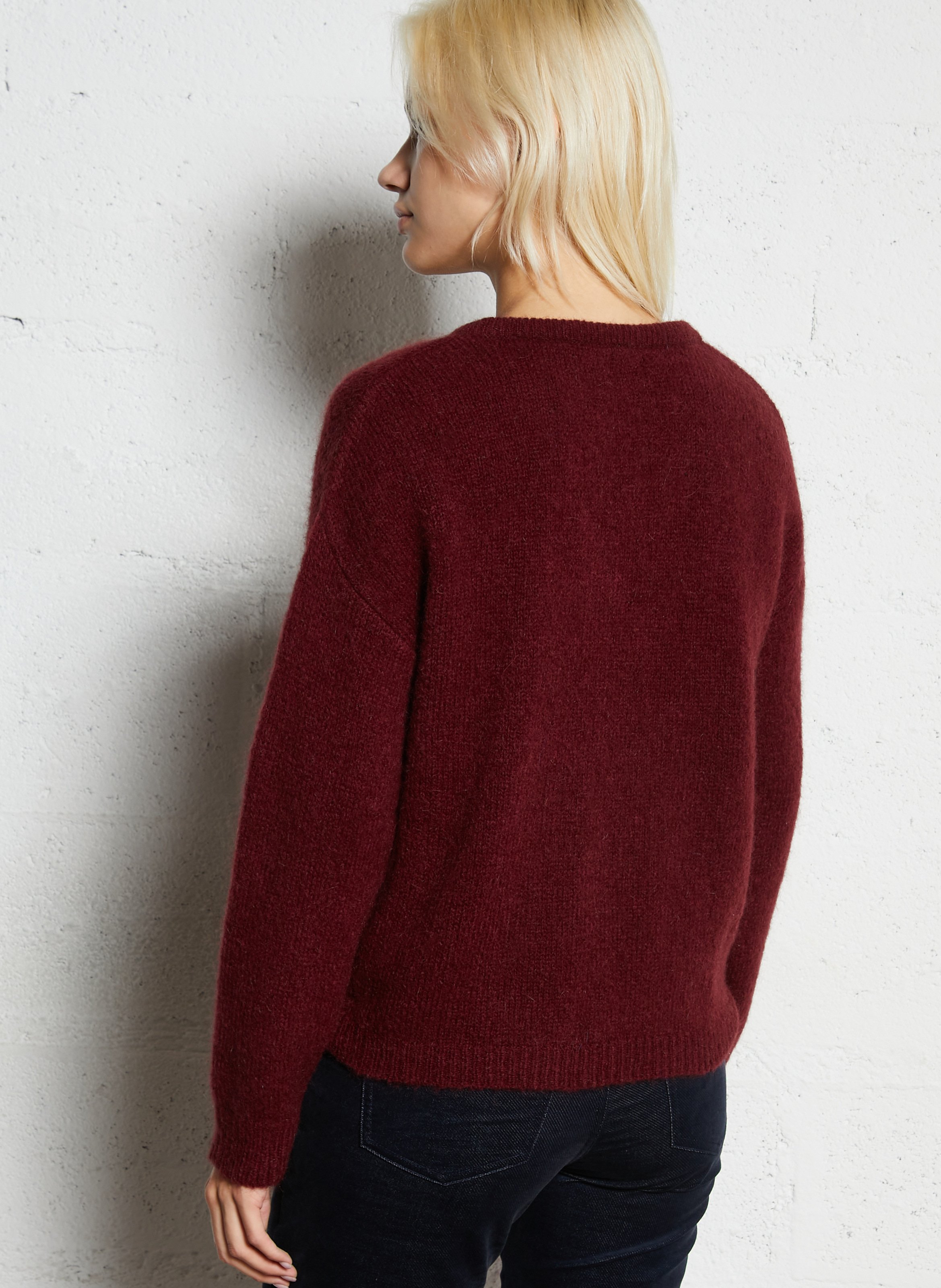 Pull ample col v I CODE Rouge