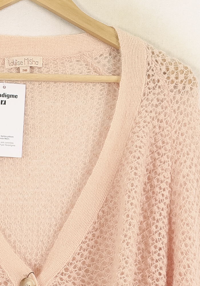 Cardigan LOUISE MISHA - Seconde Main Pink