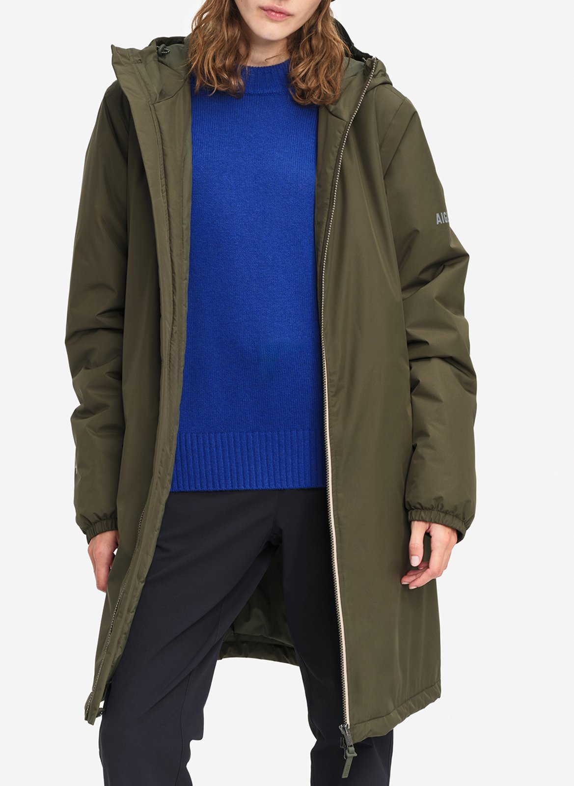 Imperméable col montant AIGLE Vert