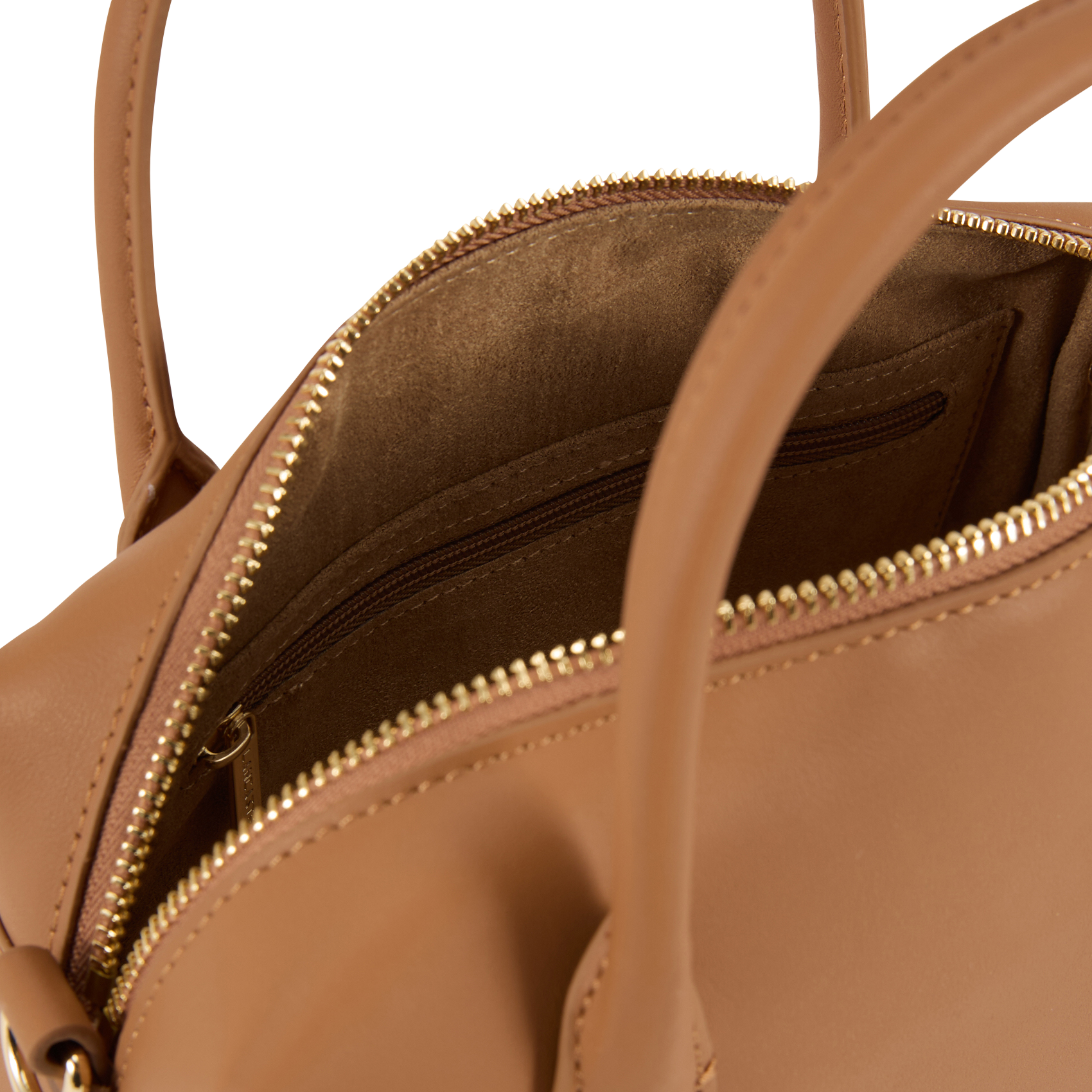 Sac à main en cuir LANCASTER PARIS Marron