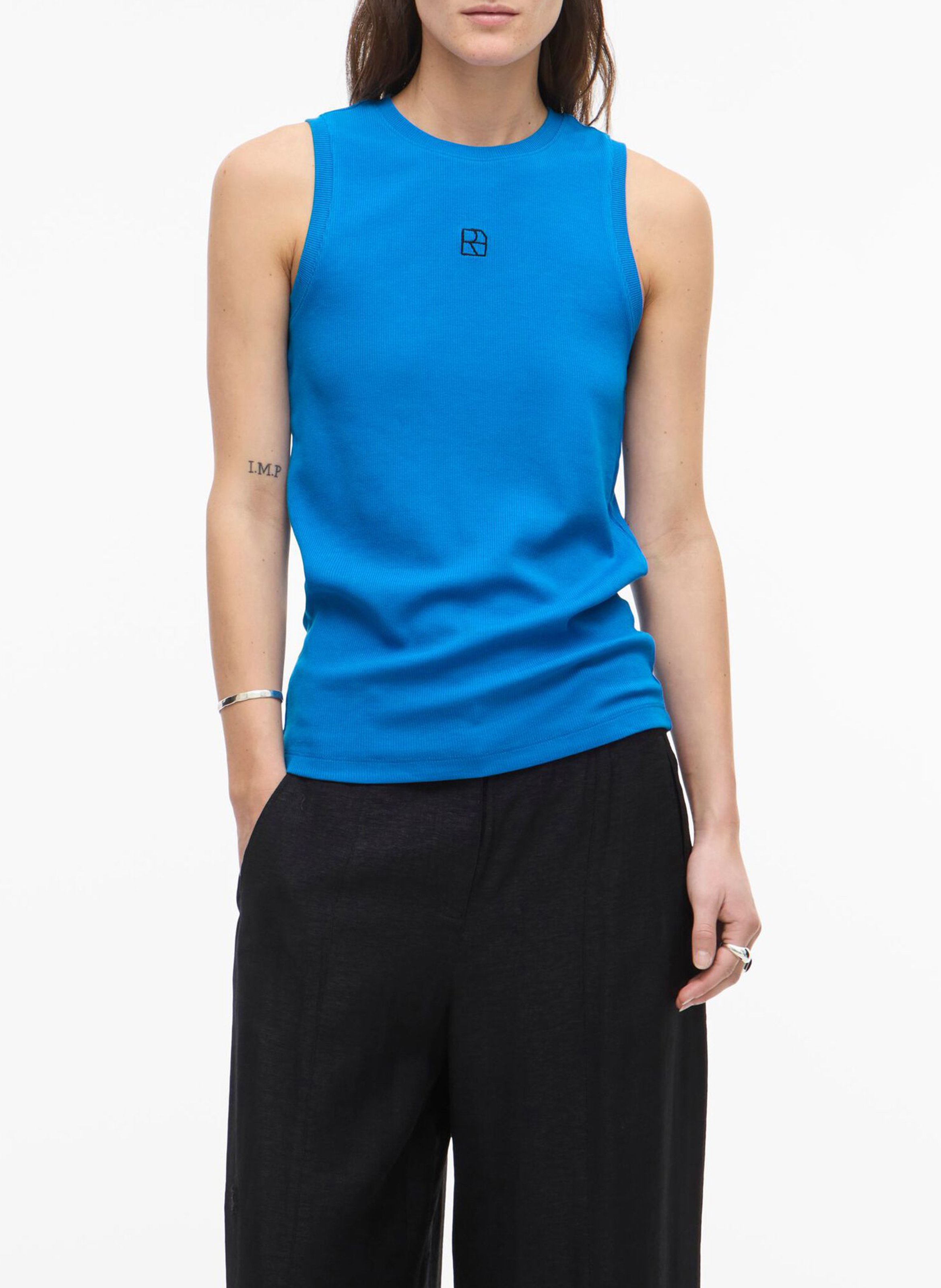 Top col rond  ROUGE EDIT