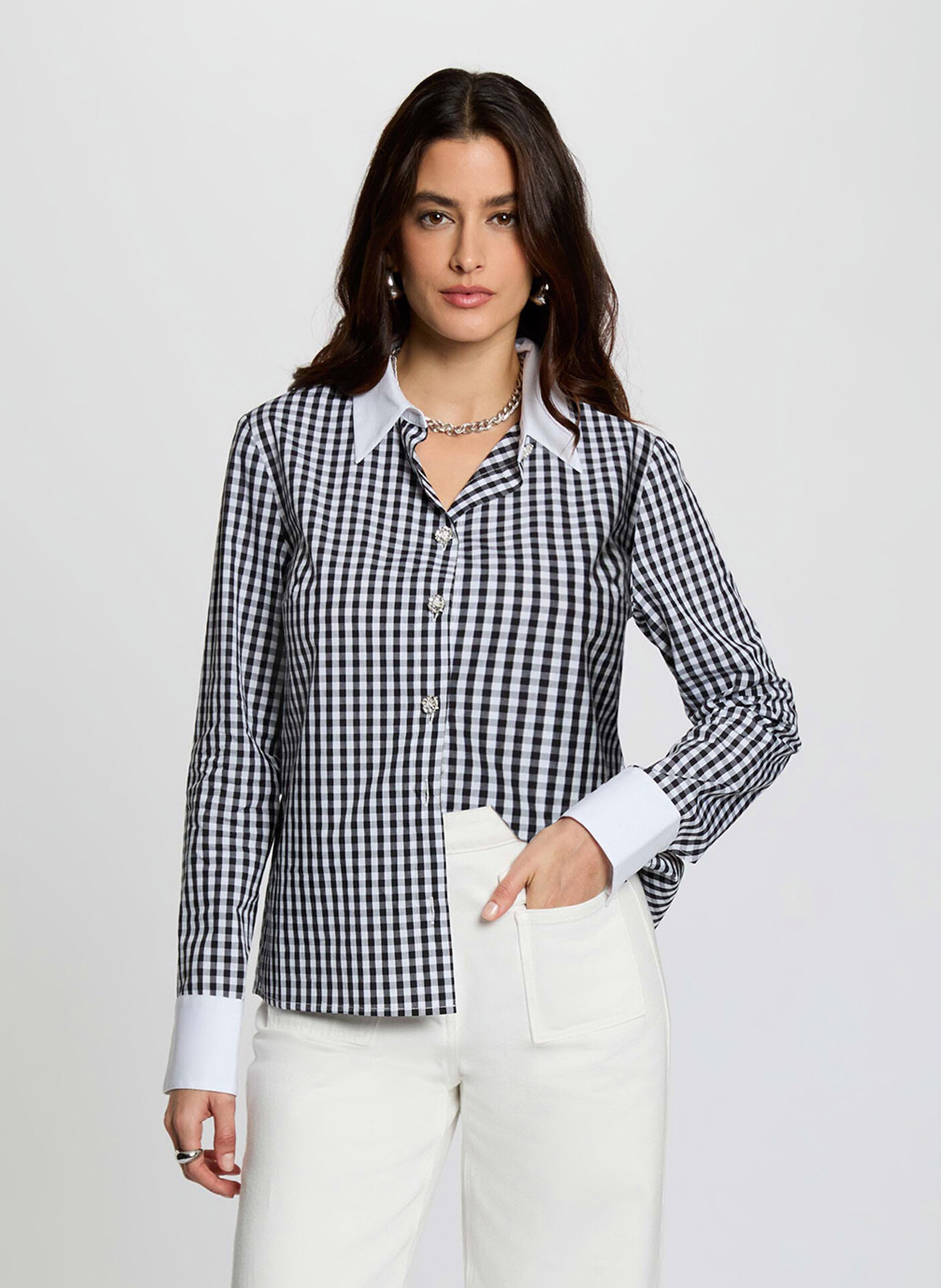 Colonel plain shirt MORGAN Multicolored