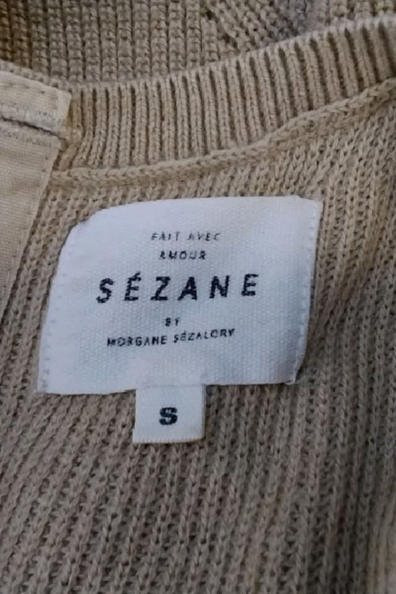 Sweater SEZANE - Seconde main Beige