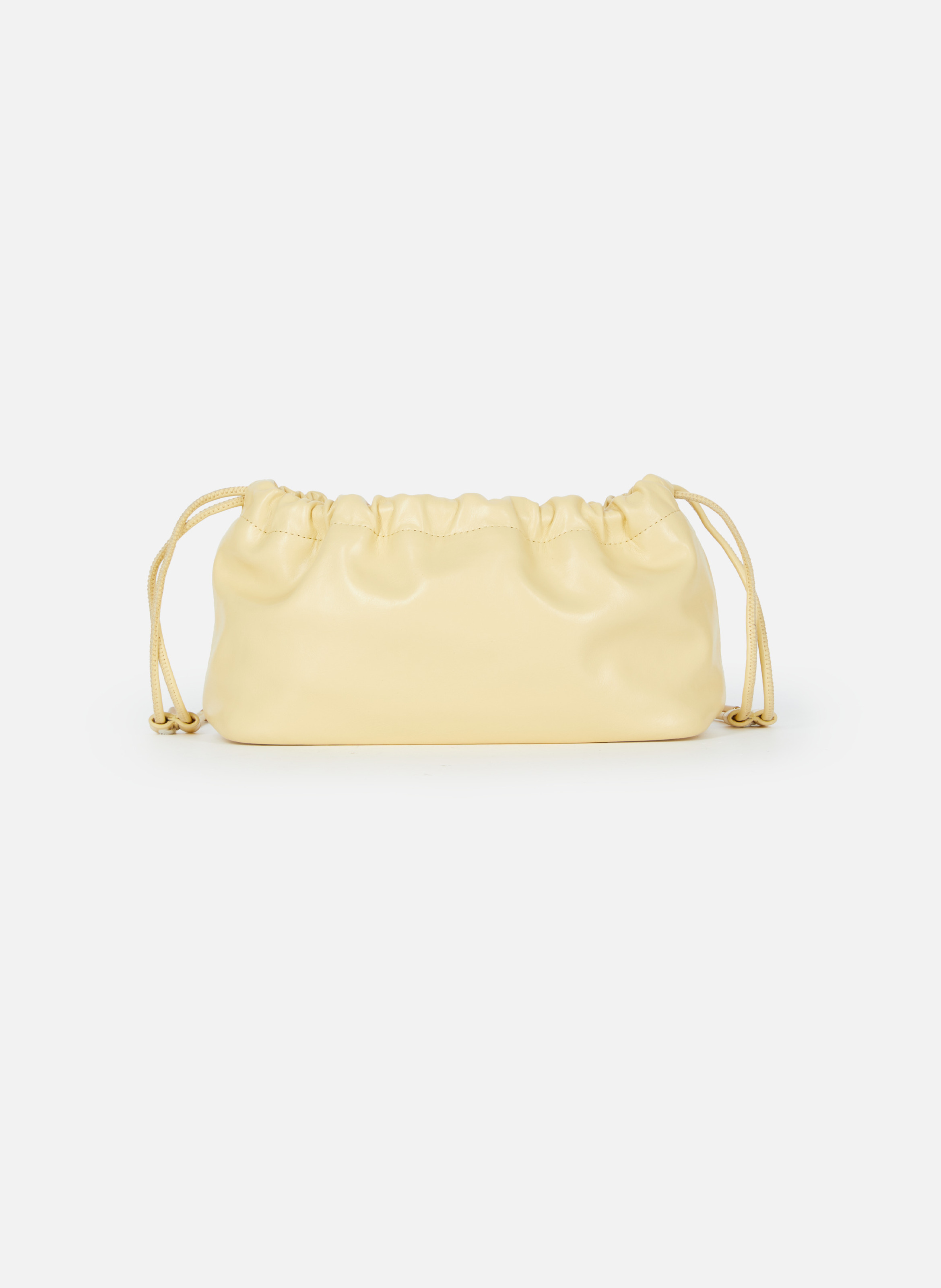 Taylor recycled leather bag Yellow