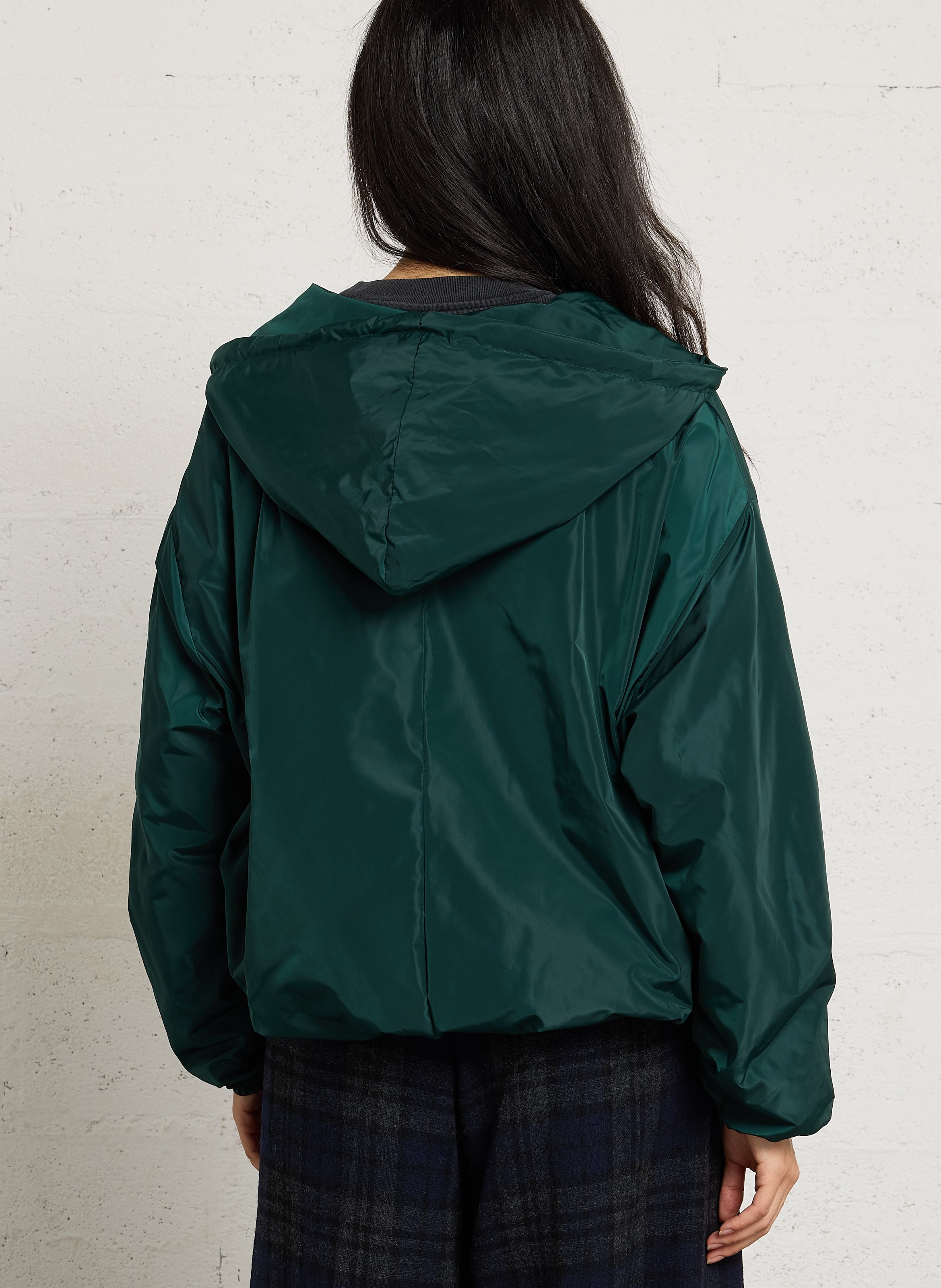 Veste droite à capuche NEWTONE Vert