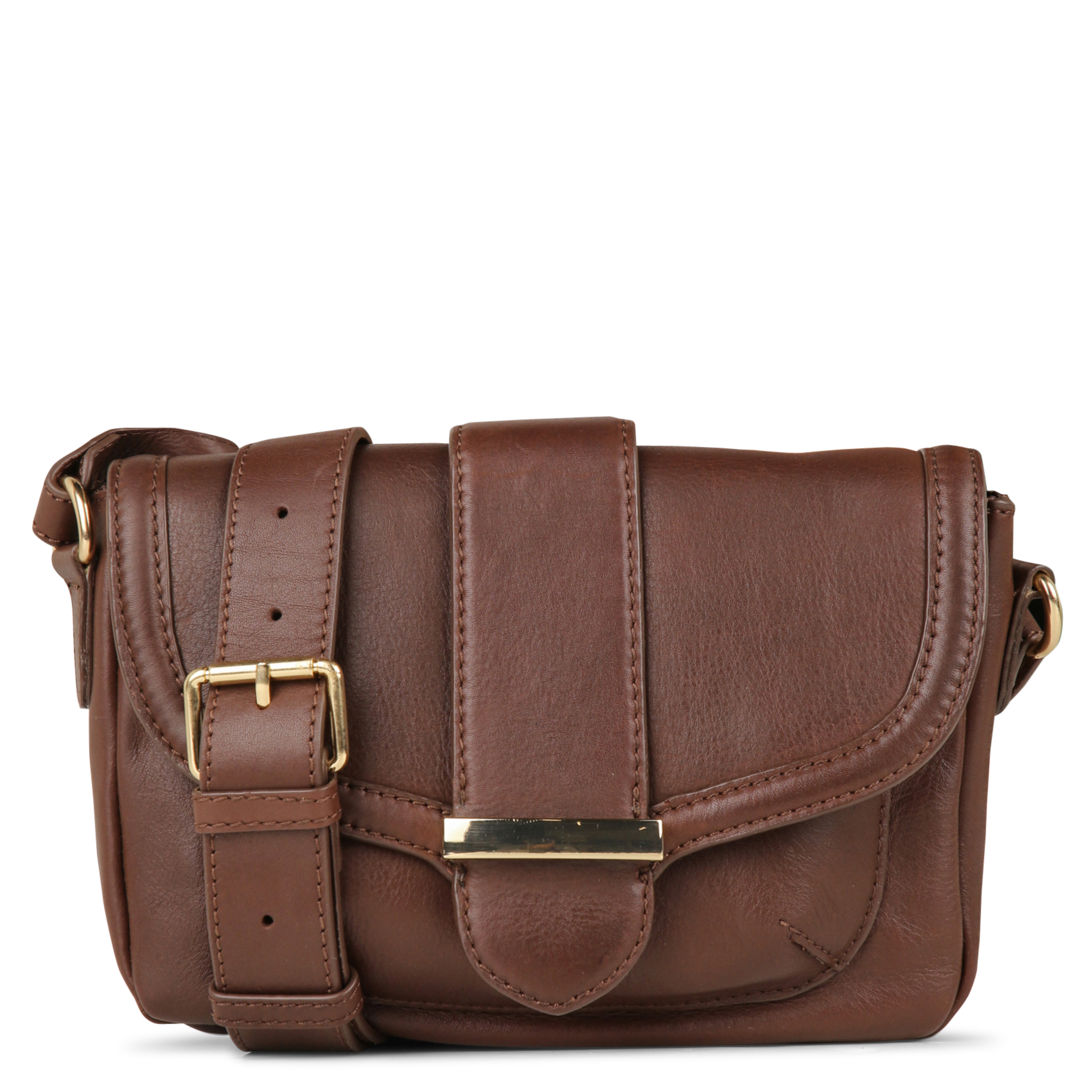 Sac bandoulière en cuir de vache MAISON 123