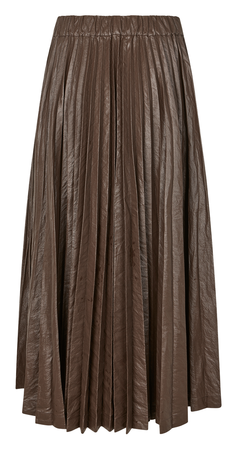 Long flared skirt RABENS SALONER Brown