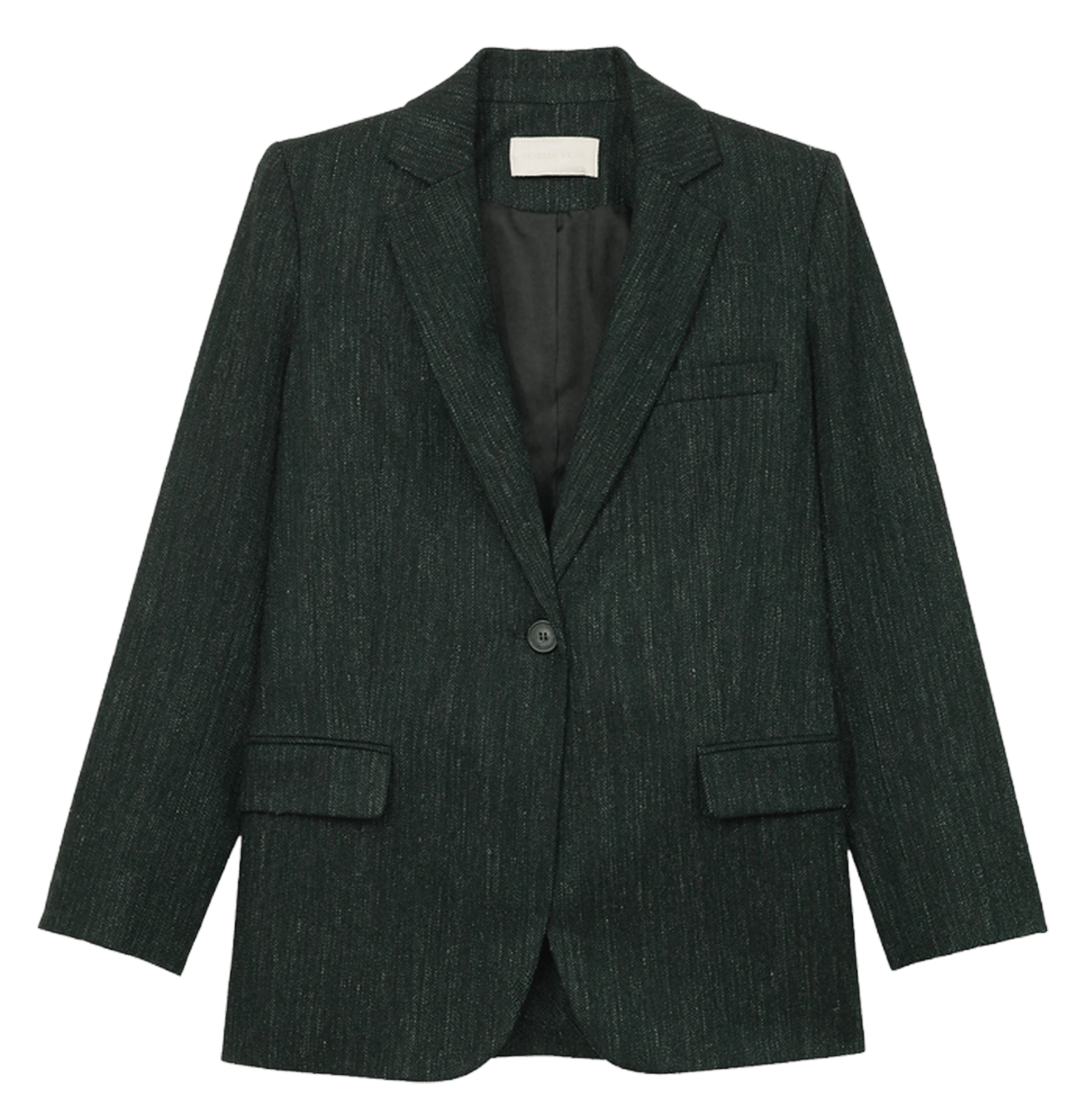 Veste col tailleur en laine mélangée VANESSA BRUNO Vert