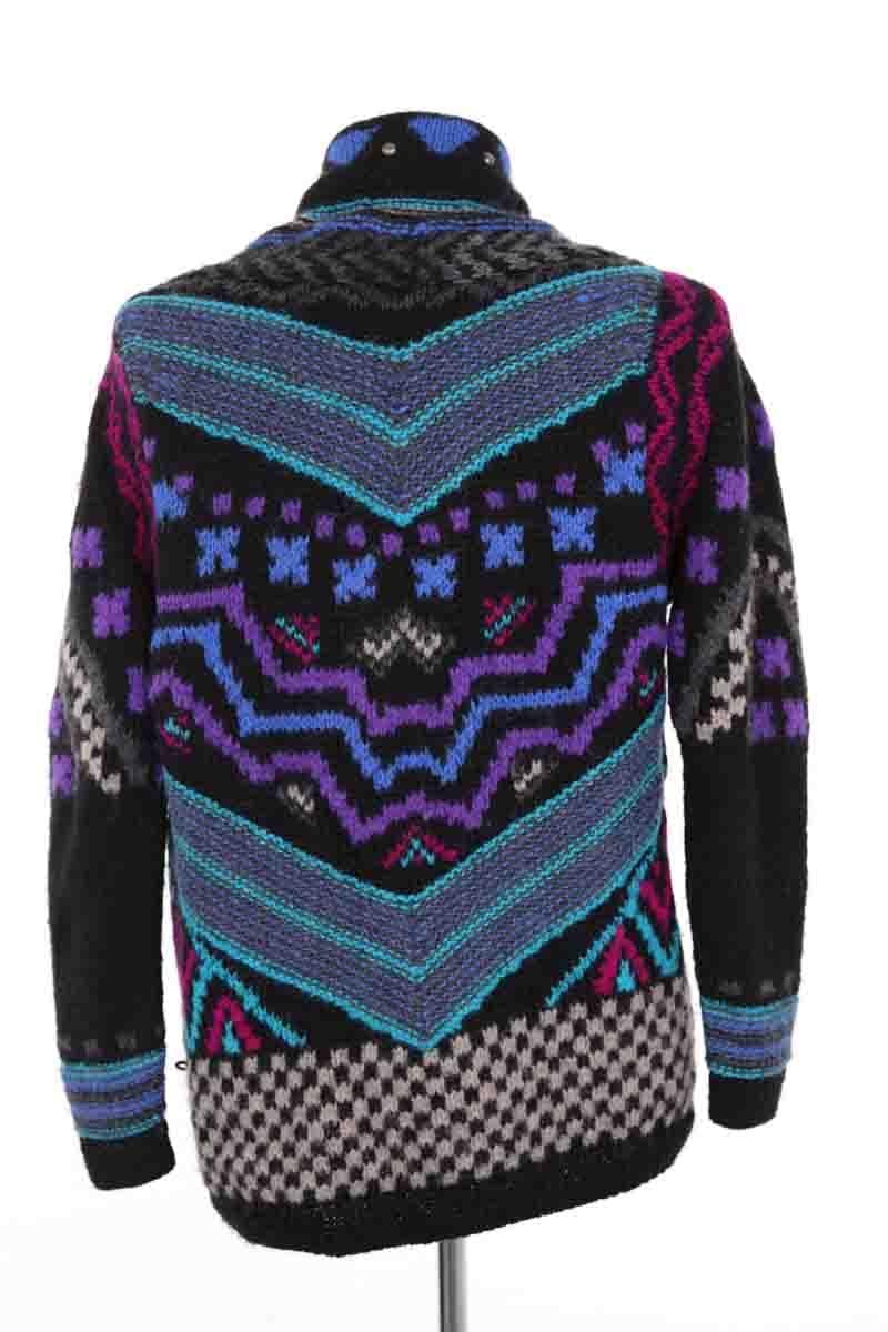 Alpaca wool cardigan ANTIK BATIK - Seconde Main Multicolored