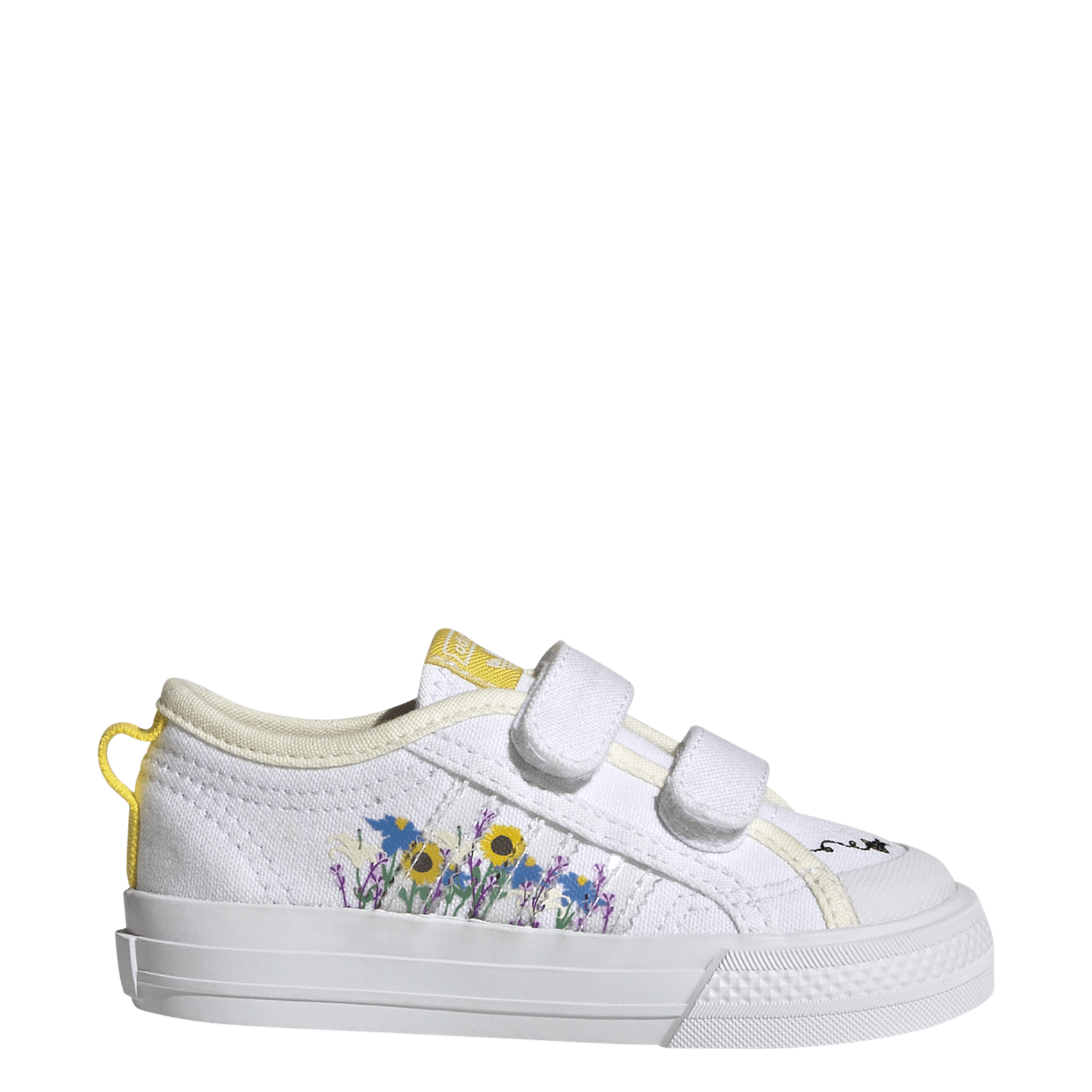 Low-top cotton sneakers ADIDAS White