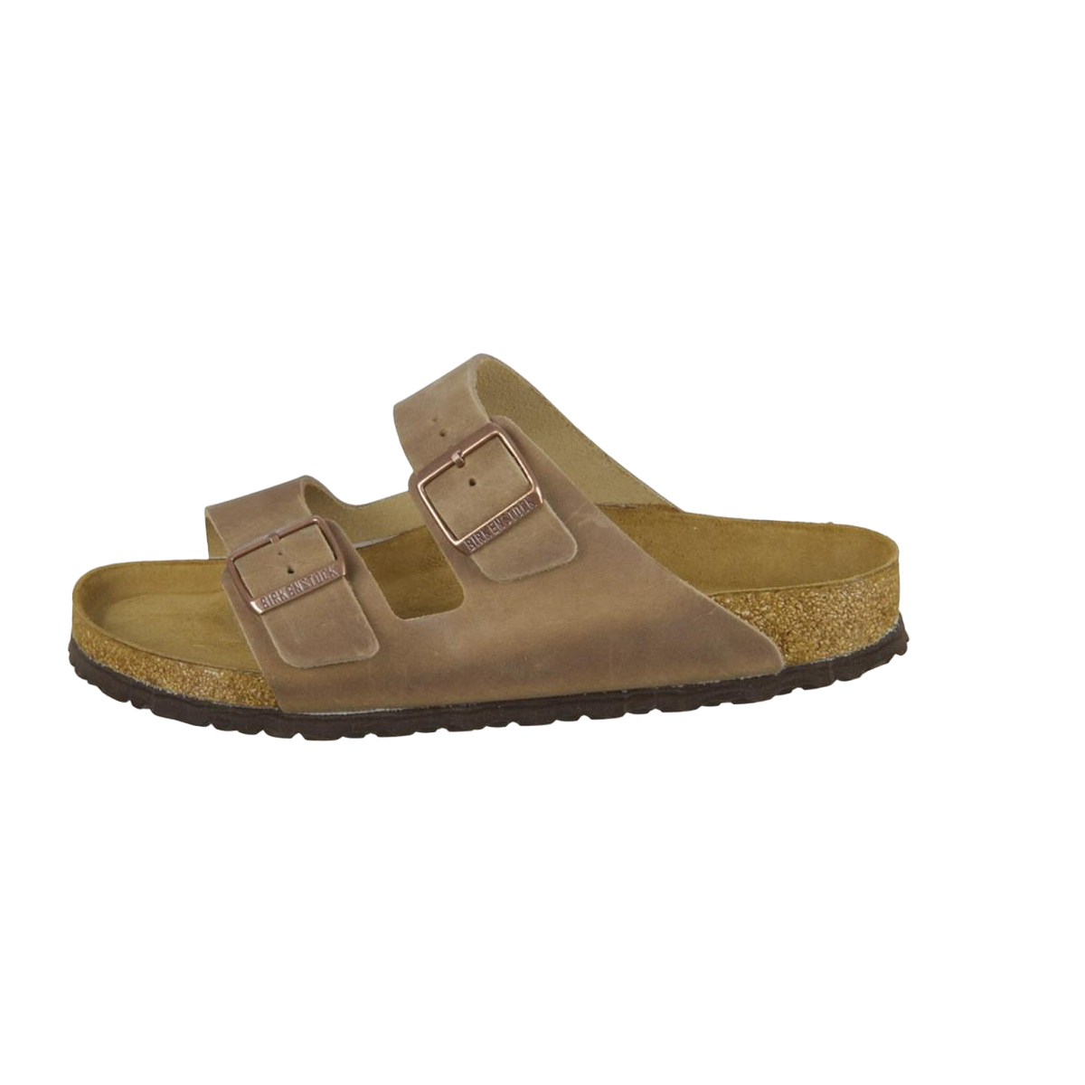 Faux leather sandals BIRKENSTOCK Brown