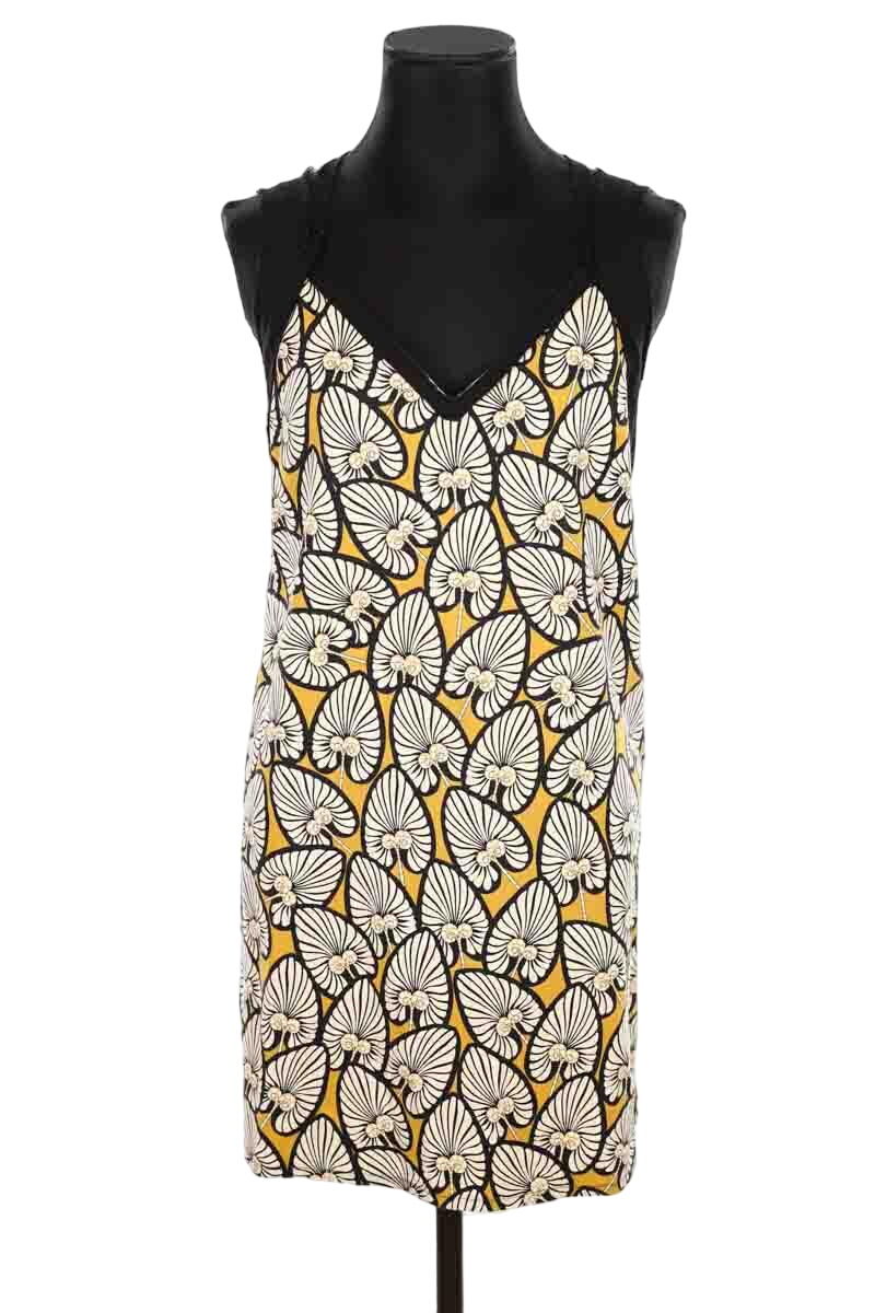 Cotton dress BIMBA Y LOLA - Seconde main Yellow