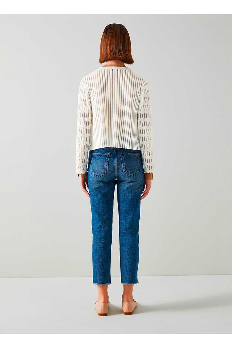 Cardigan LK BENNETT - Seconde Main White