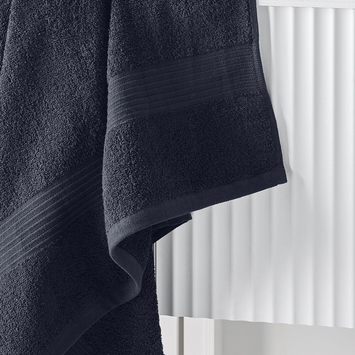 Solid color cotton beach towel TODAY LINGE DE MAISON Blue