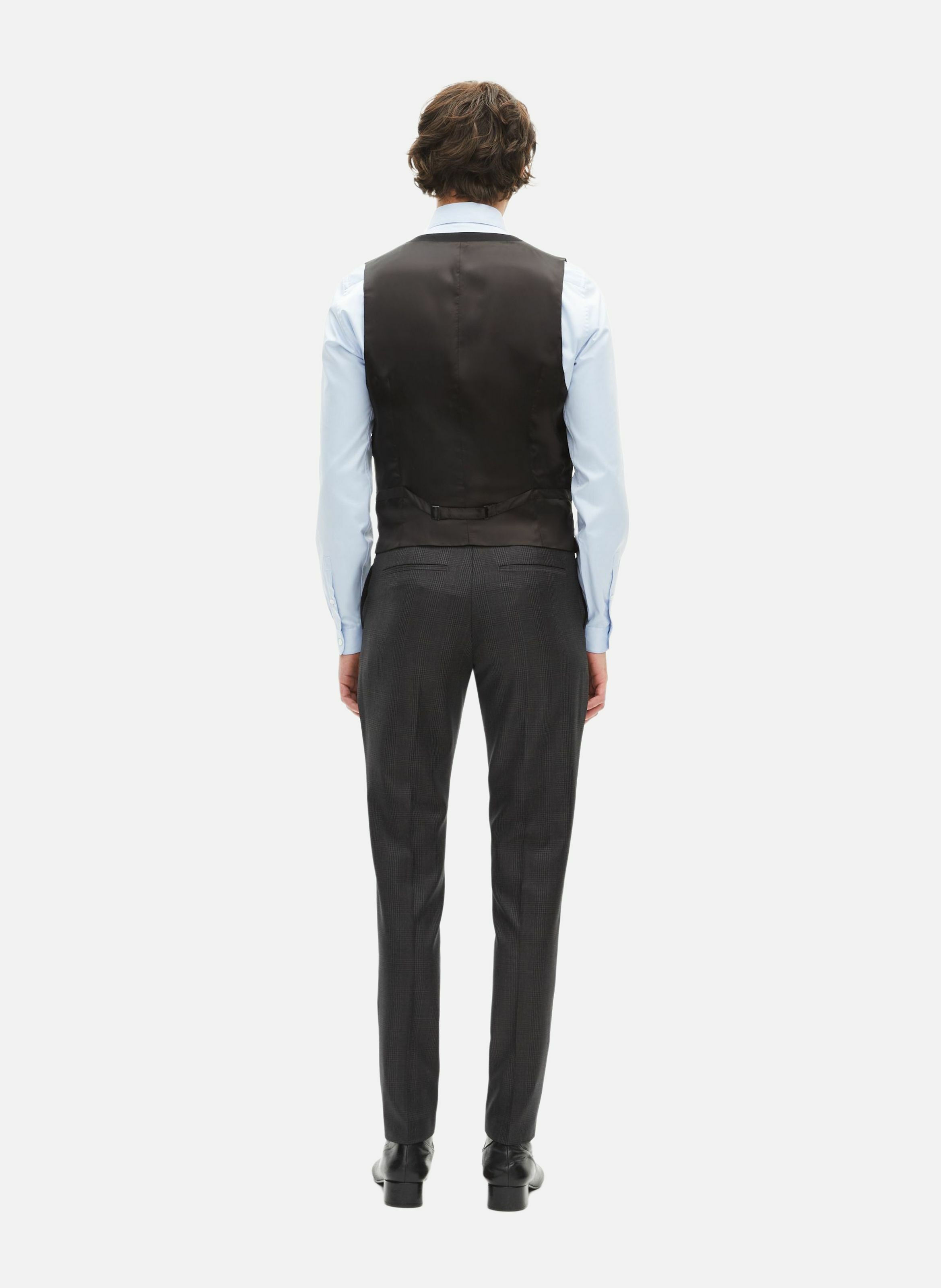 Tailored wool suit vest THE KOOPLES Black