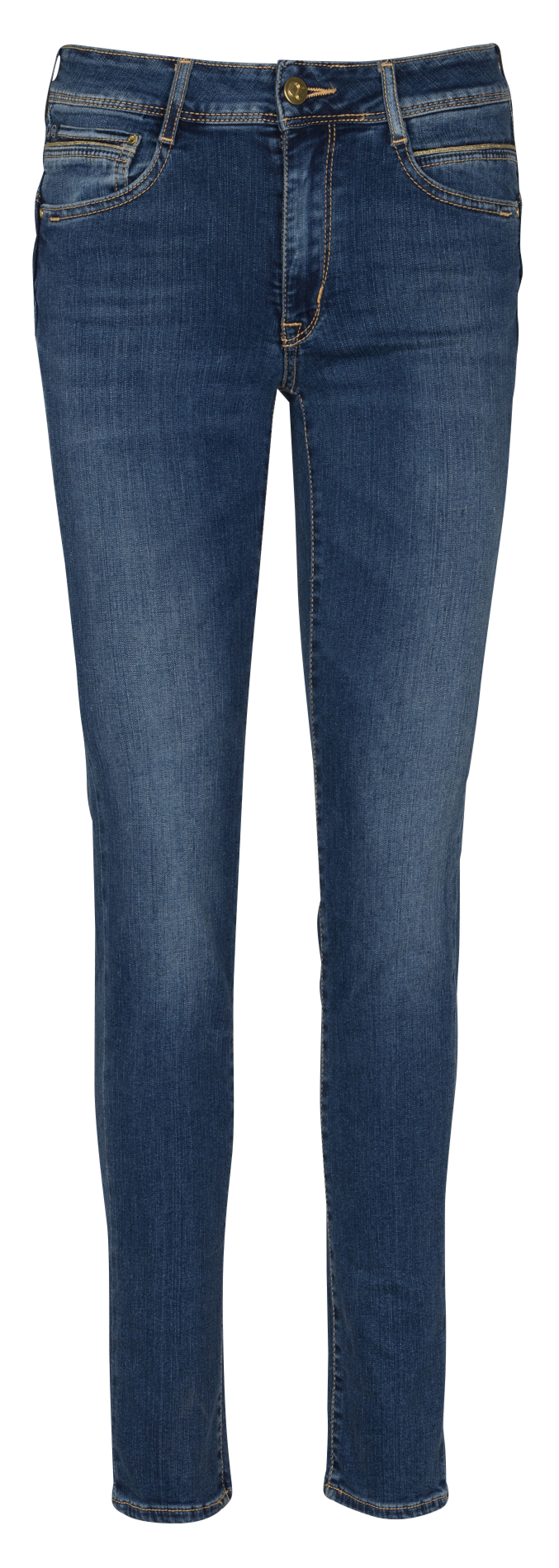 Jean slim taille mi-haute LE TEMPS DES CERISES Bleu