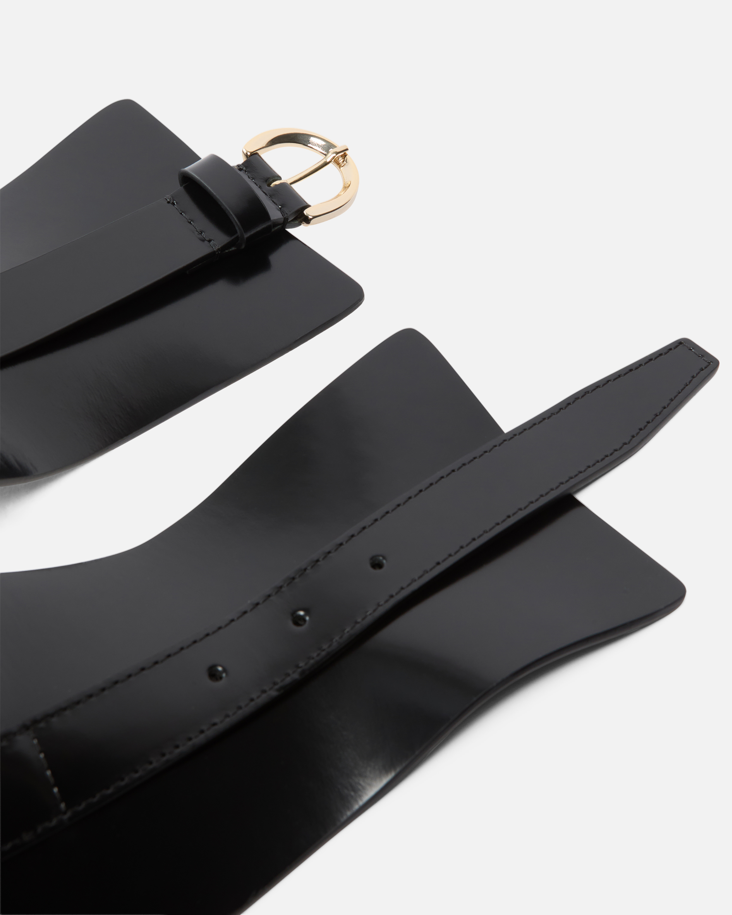 Corset-style belt 13 cm PINKO Black