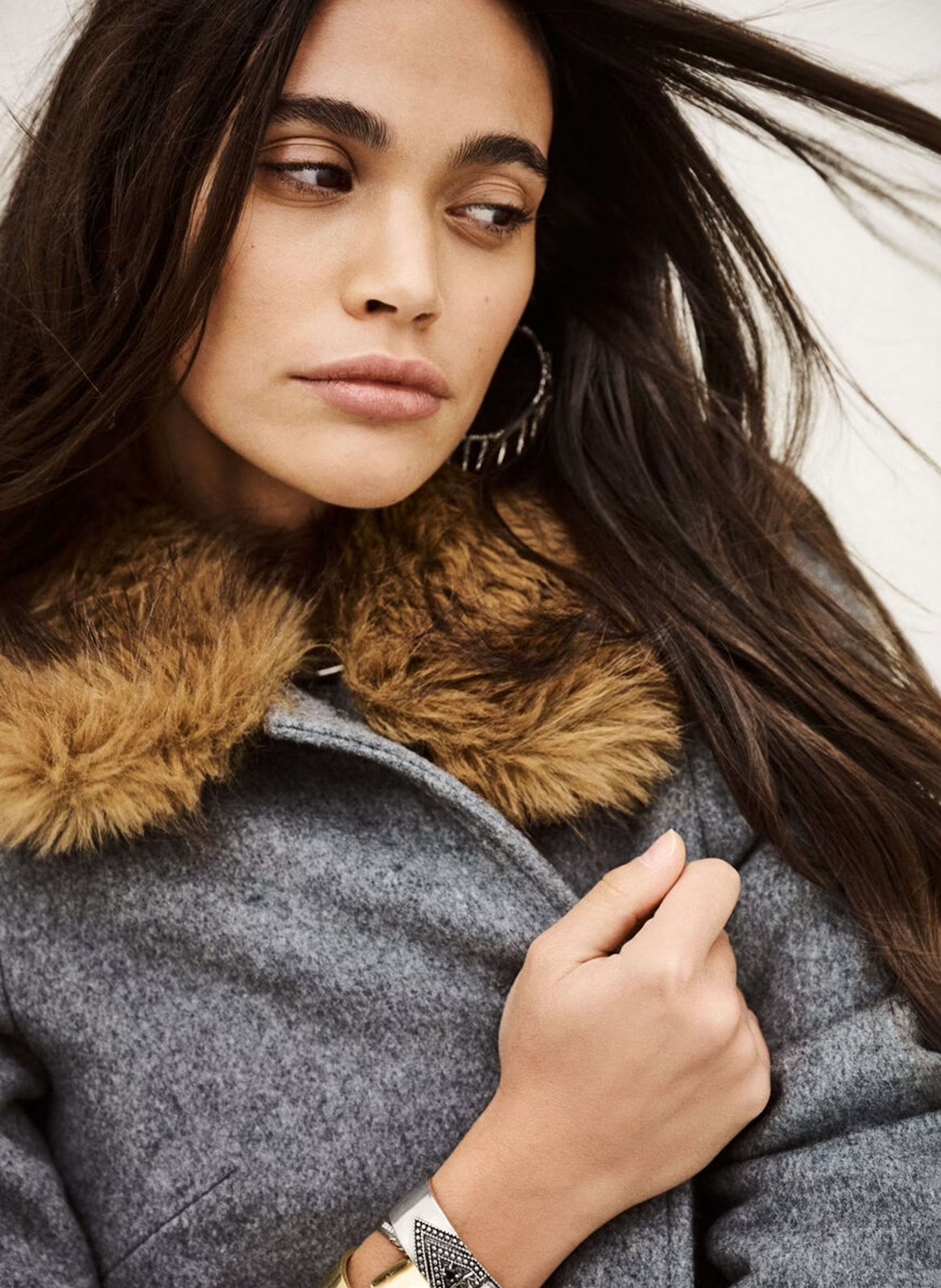 Alpaca wool coat  BA&SH Black