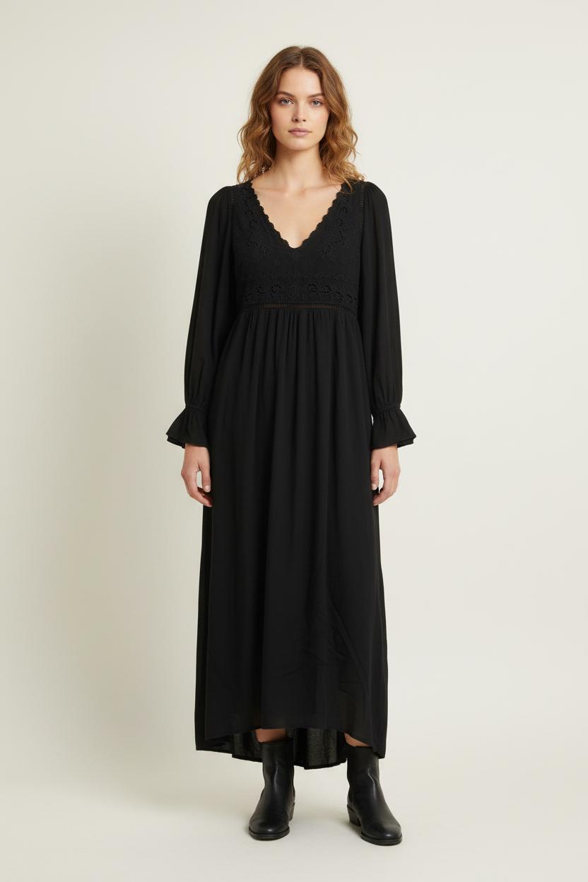 Long dress LOUISE MISHA - Seconde Main Black