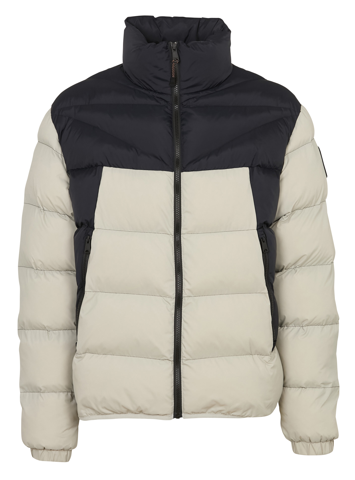 Straight-fit donsjack met opstaande kraag NAPAPIJRI Grijs