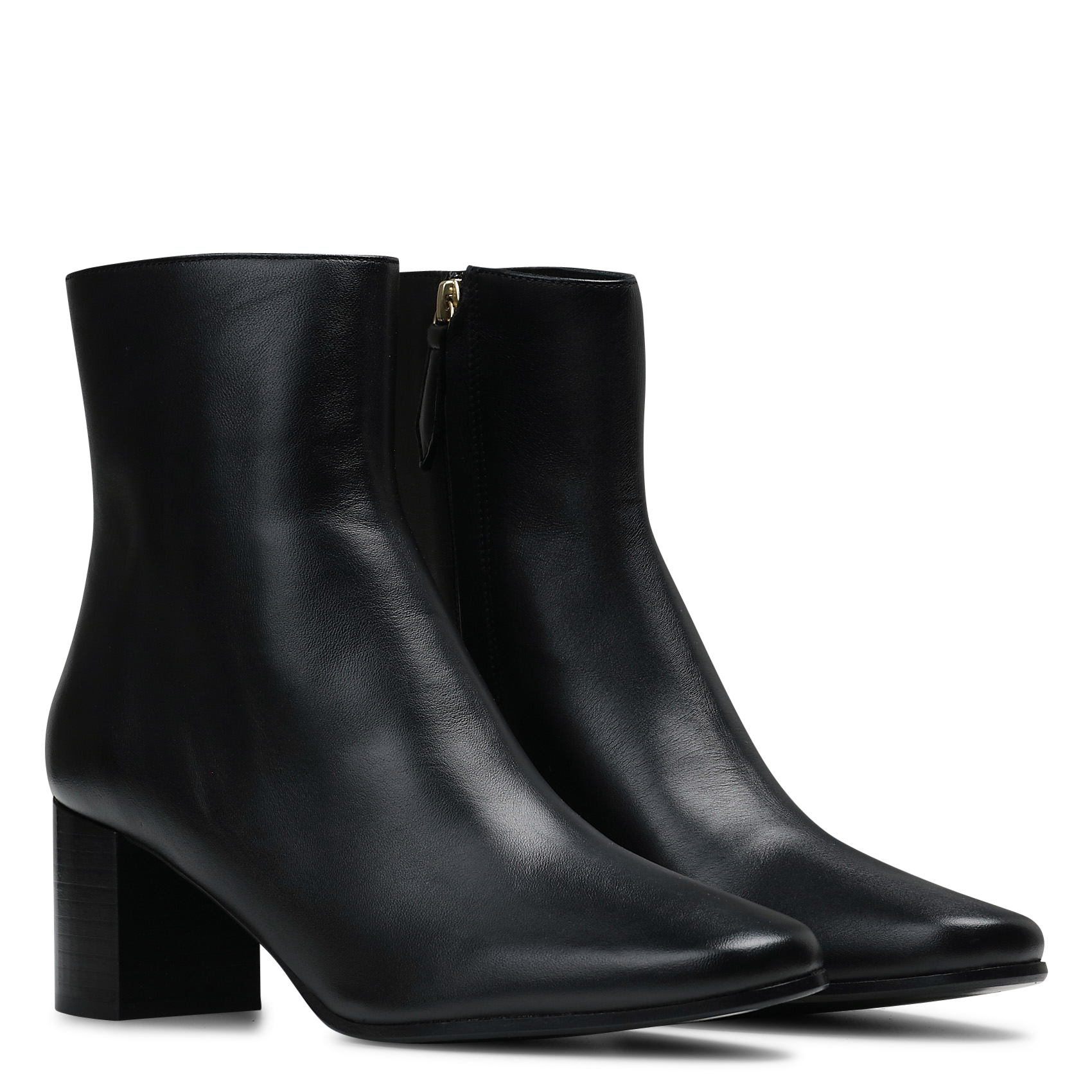 Bottines en cuir RIVECOUR Noir