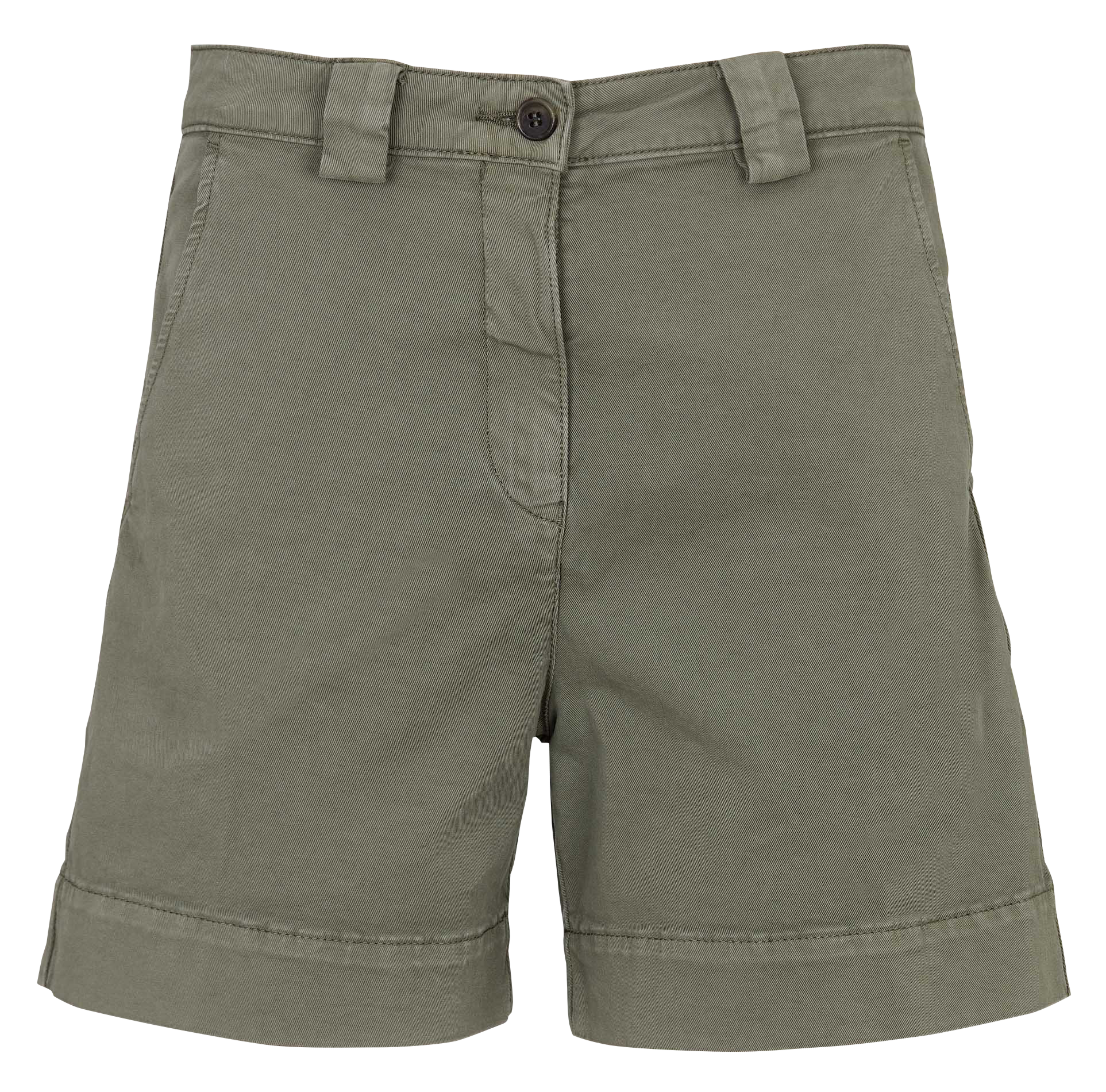 Short large en coton mélangé ACQUAVERDE Kaki