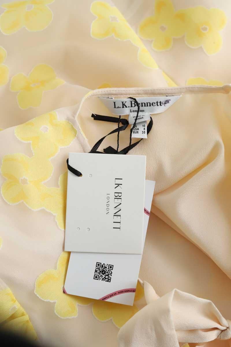 Blouse LK BENNETT - Seconde Main Beige