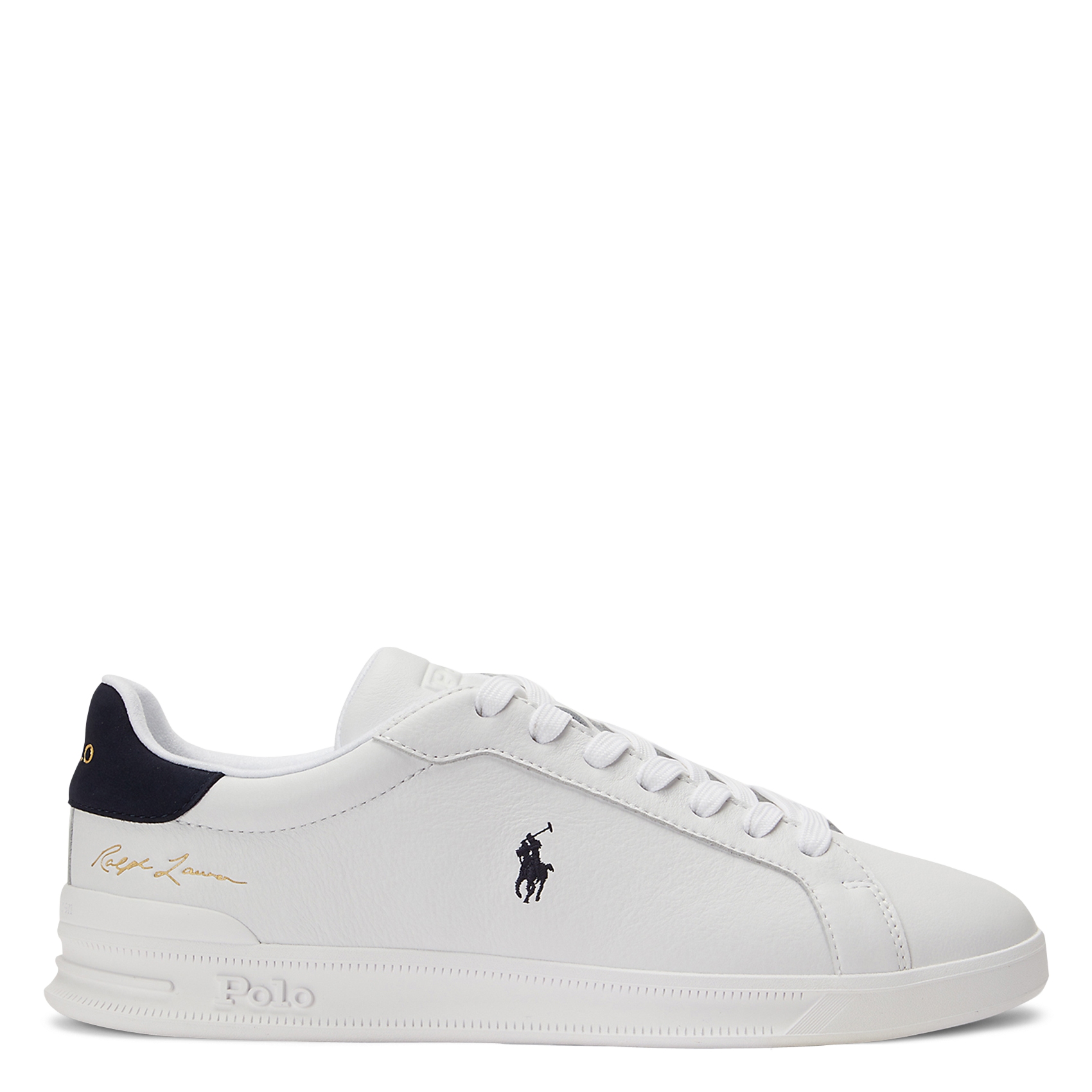 Baskets basses en cuir POLO RALPH LAUREN Multicolore