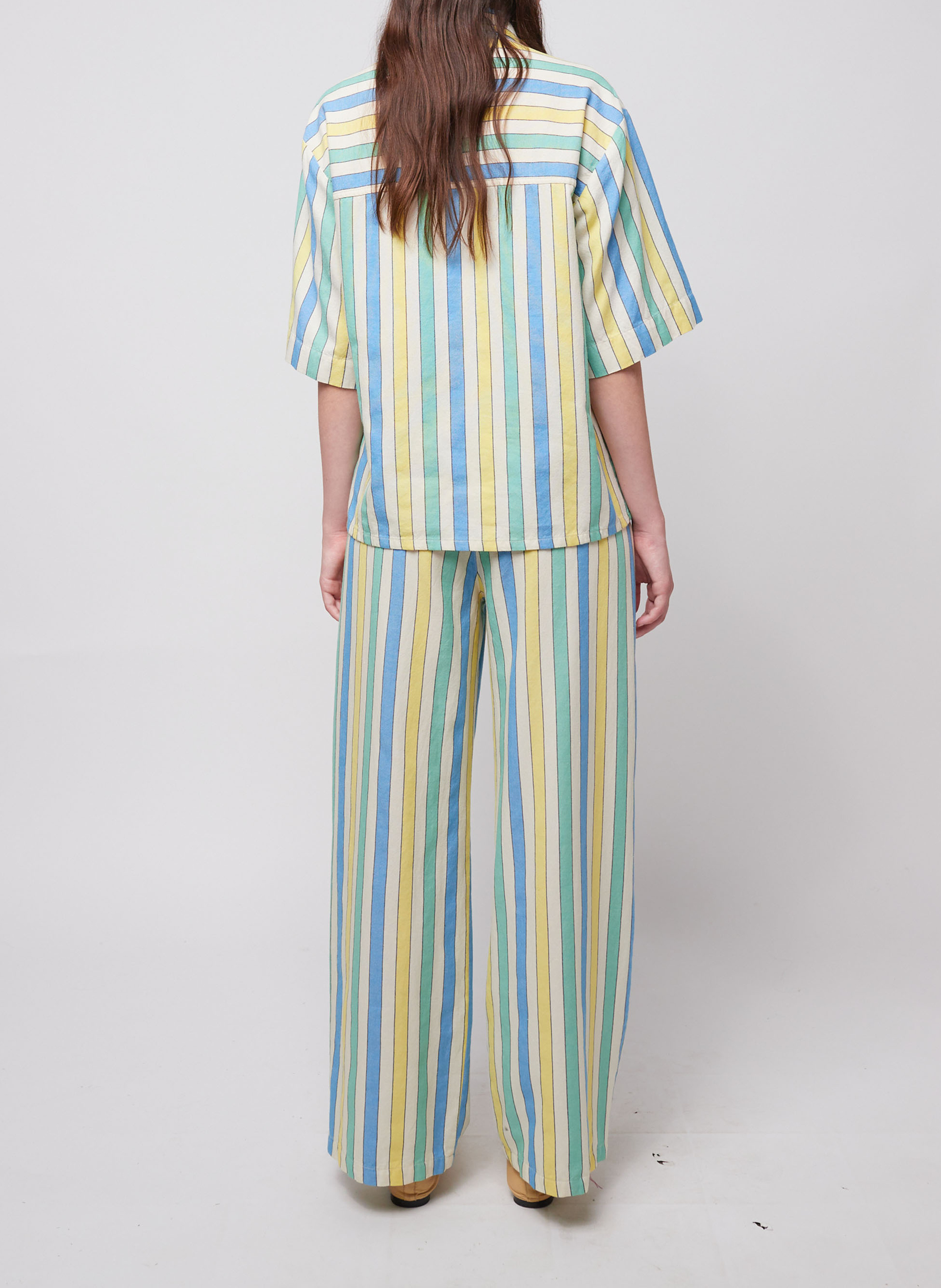 Katoenen straight fit pantalon BOBO CHOSES Veelkleurig