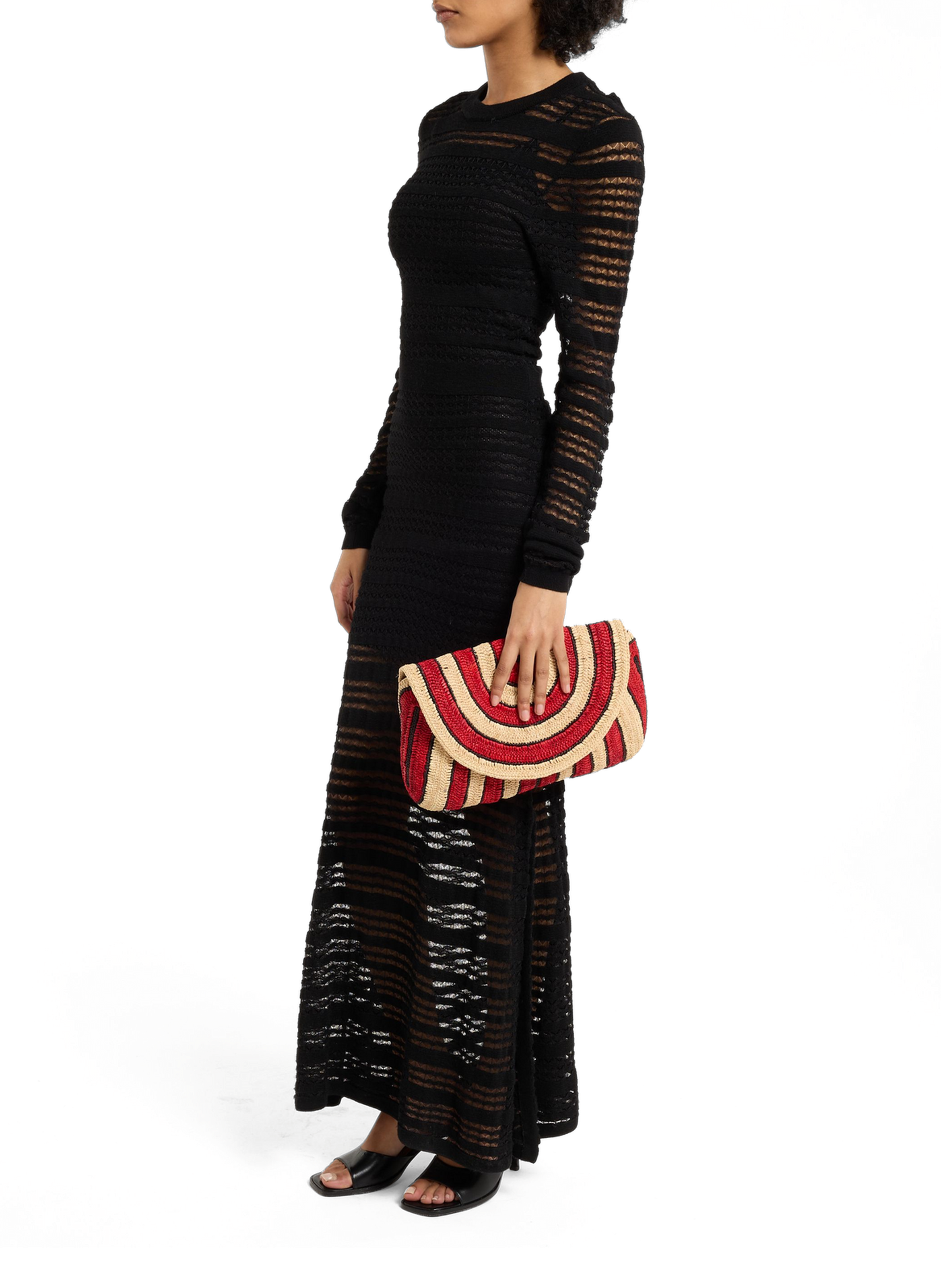 Clutch aus Bast SAISON 1865 Mehrfarbig