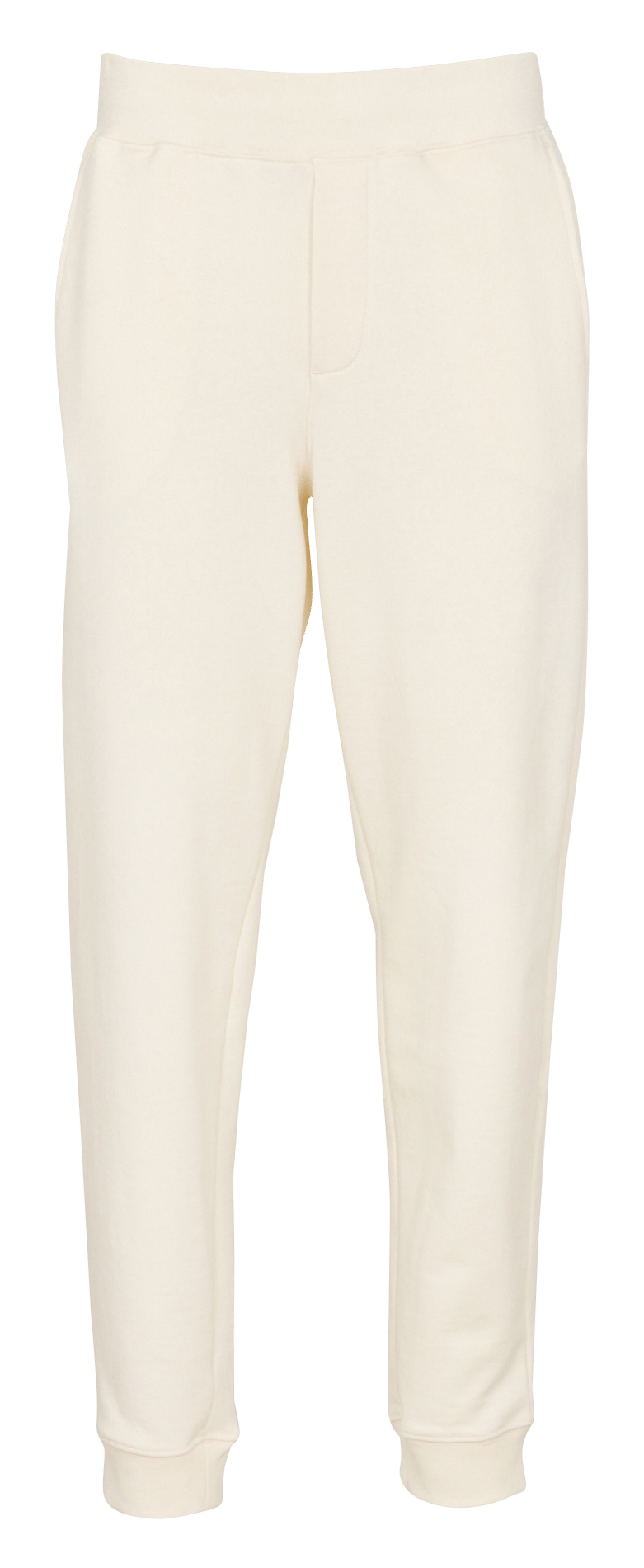 Jogging taille haute en coton AU PRINTEMPS PARIS Beige