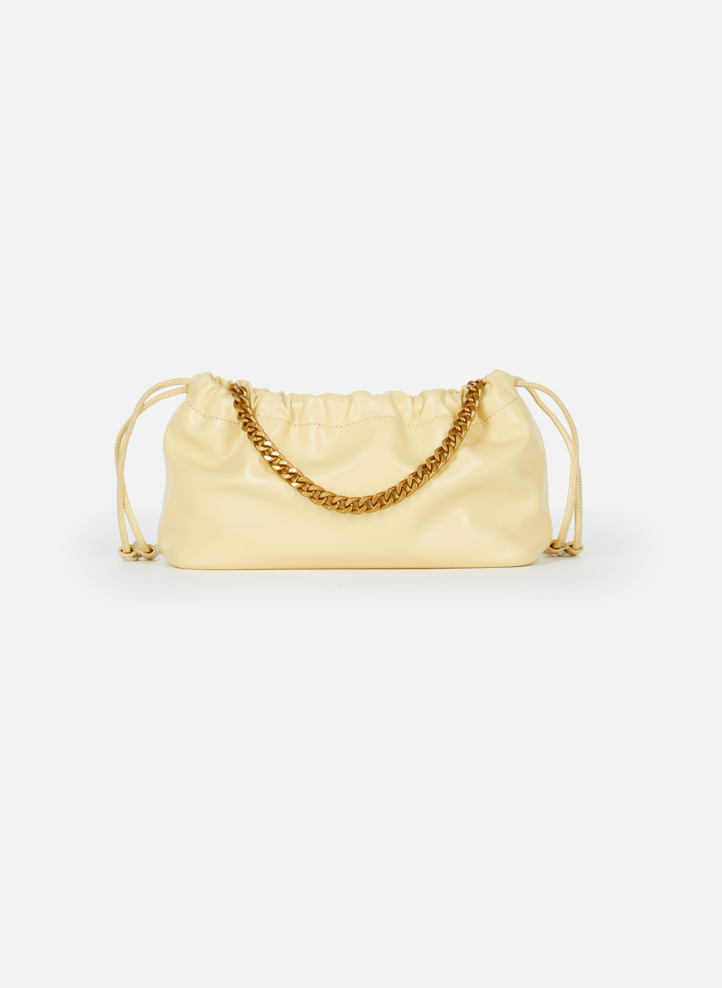 Taylor recycled leather bag Yellow