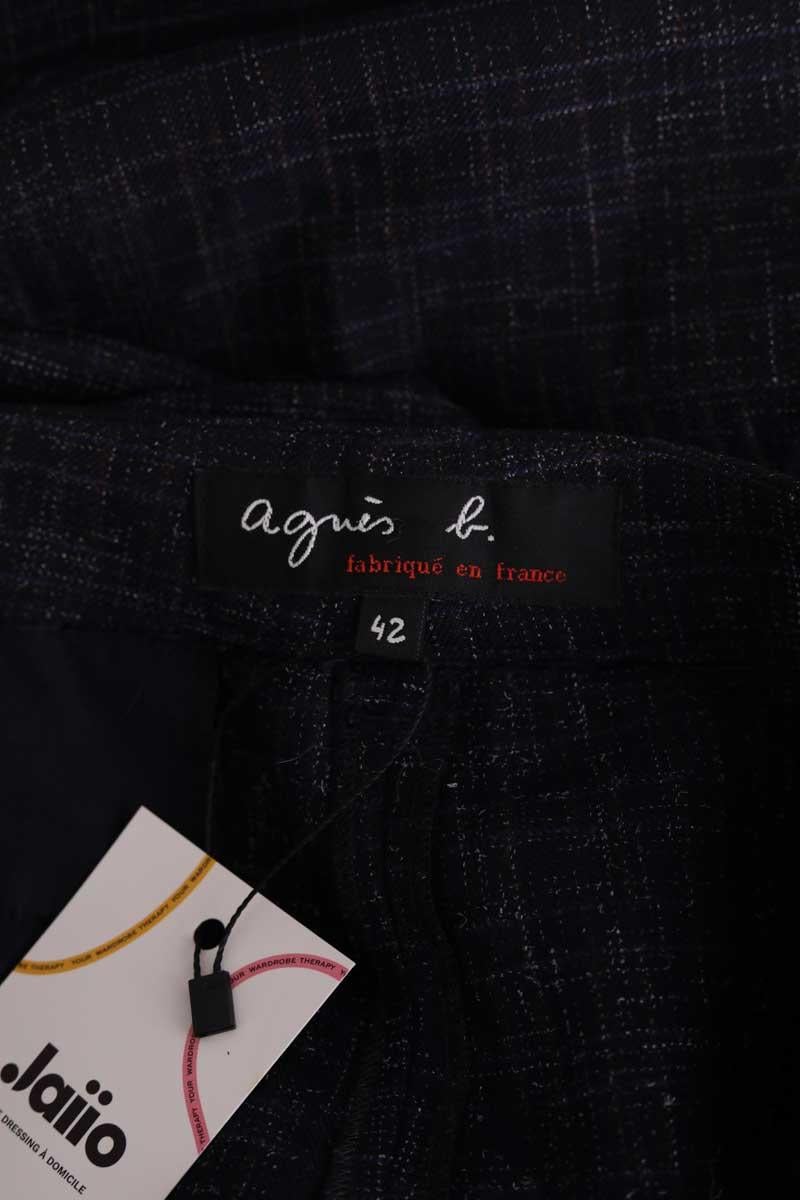 Carrot trousers AGNES B. - Seconde Main Blue