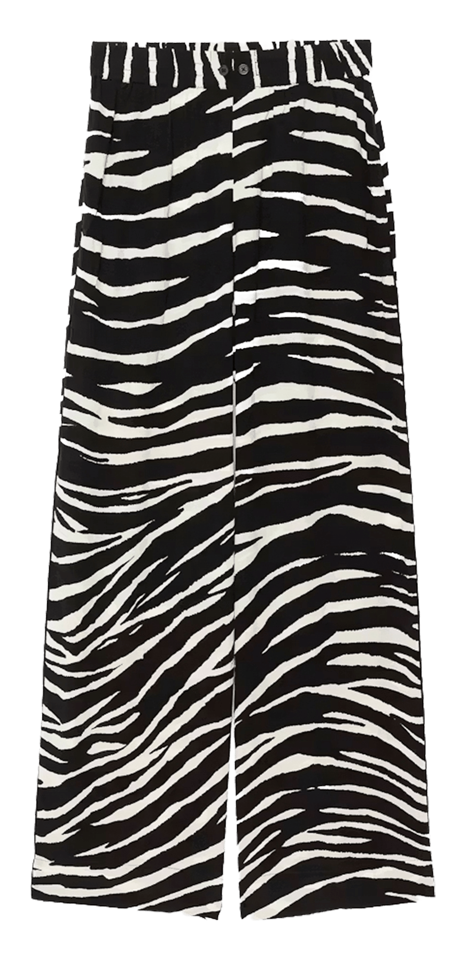 Wijde gestreepte broek ZADIG&VOLTAIRE Zwart