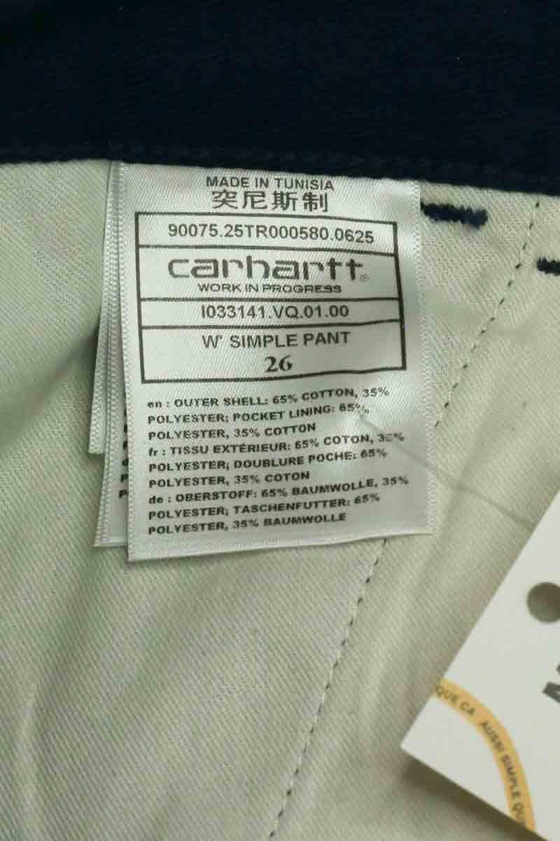 Wide-leg pants CARHARTT - SECONDE MAIN Blue