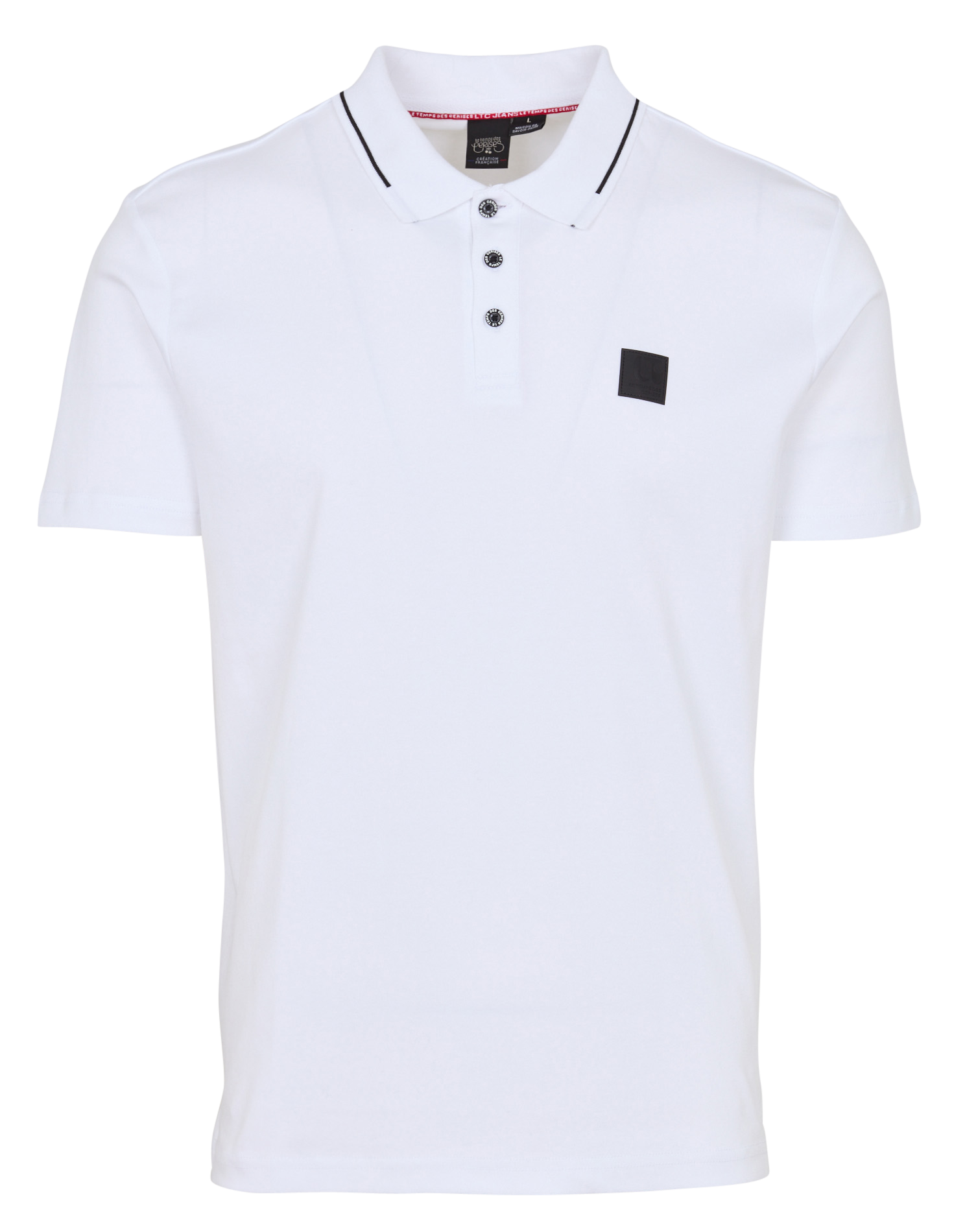 Polo met korte mouwen van effen katoen LE TEMPS DES CERISES