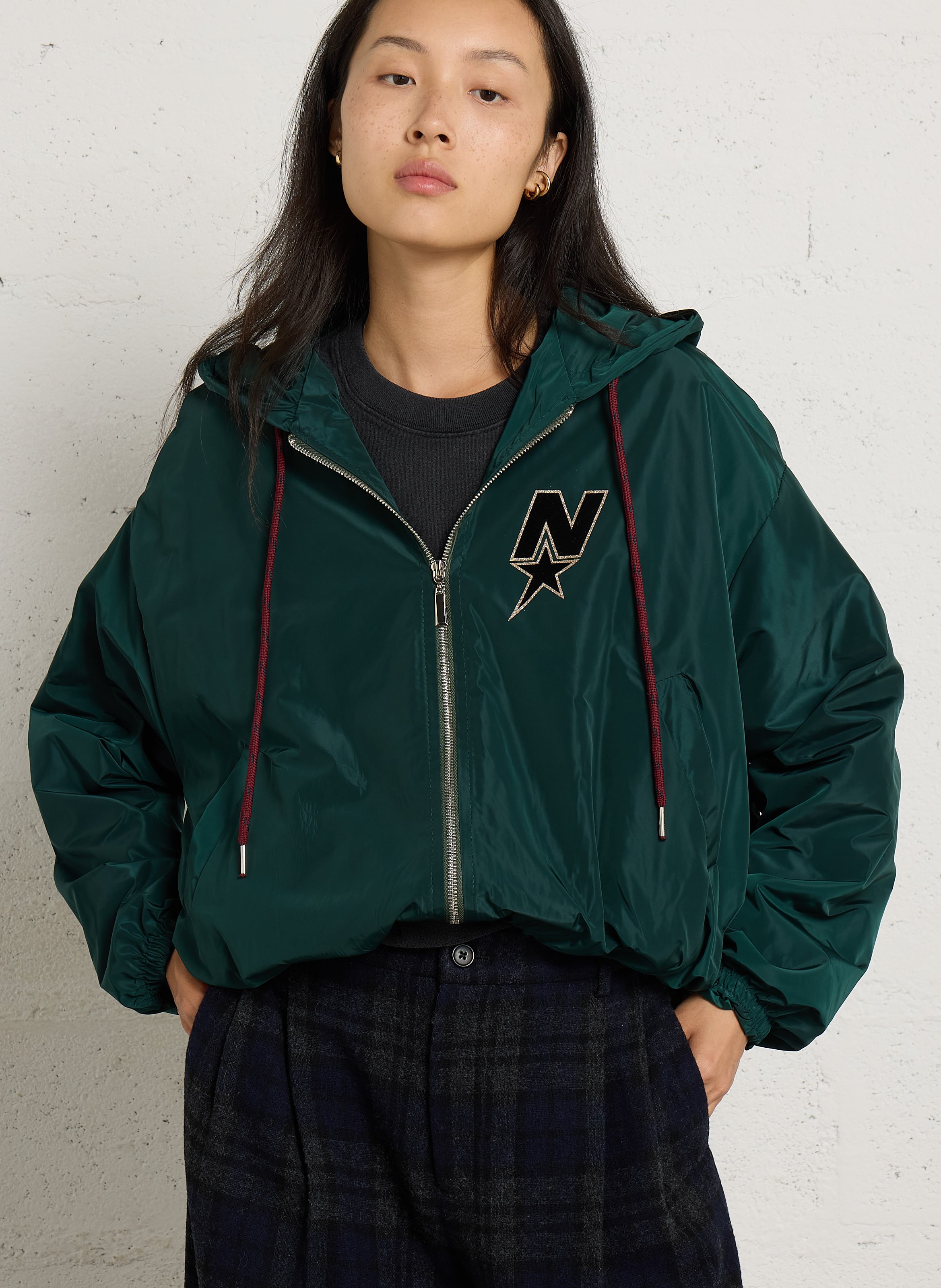 Veste droite à capuche NEWTONE