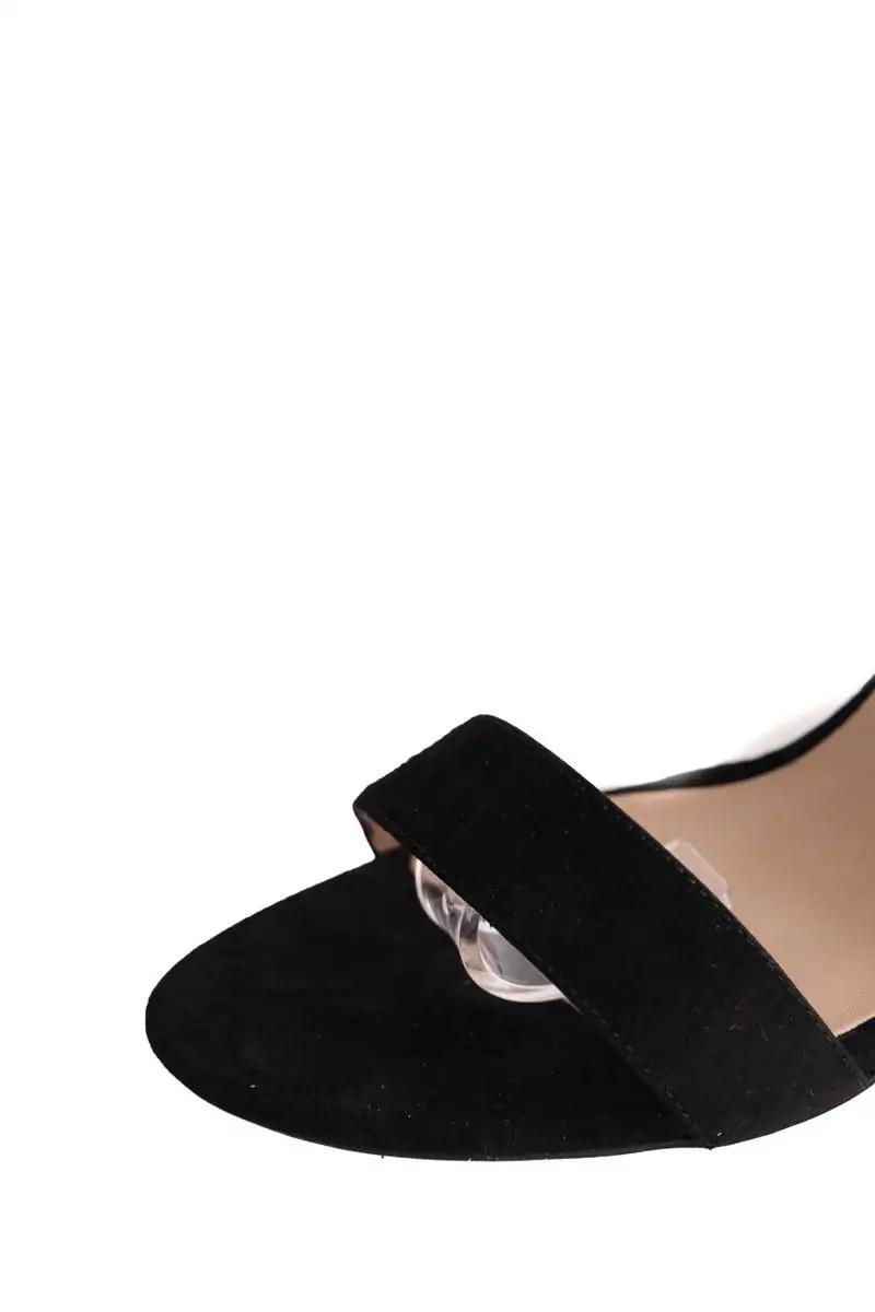 Faux leather sandals LK BENNETT - Seconde Main Black