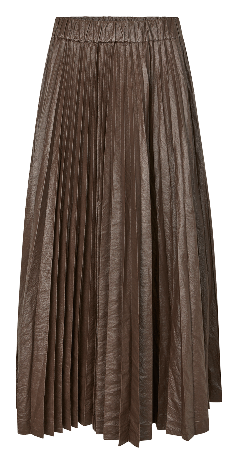 Long flared skirt RABENS SALONER Brown
