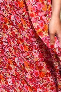 Robe longue MAISON LEMOINE - Seconde main Rose