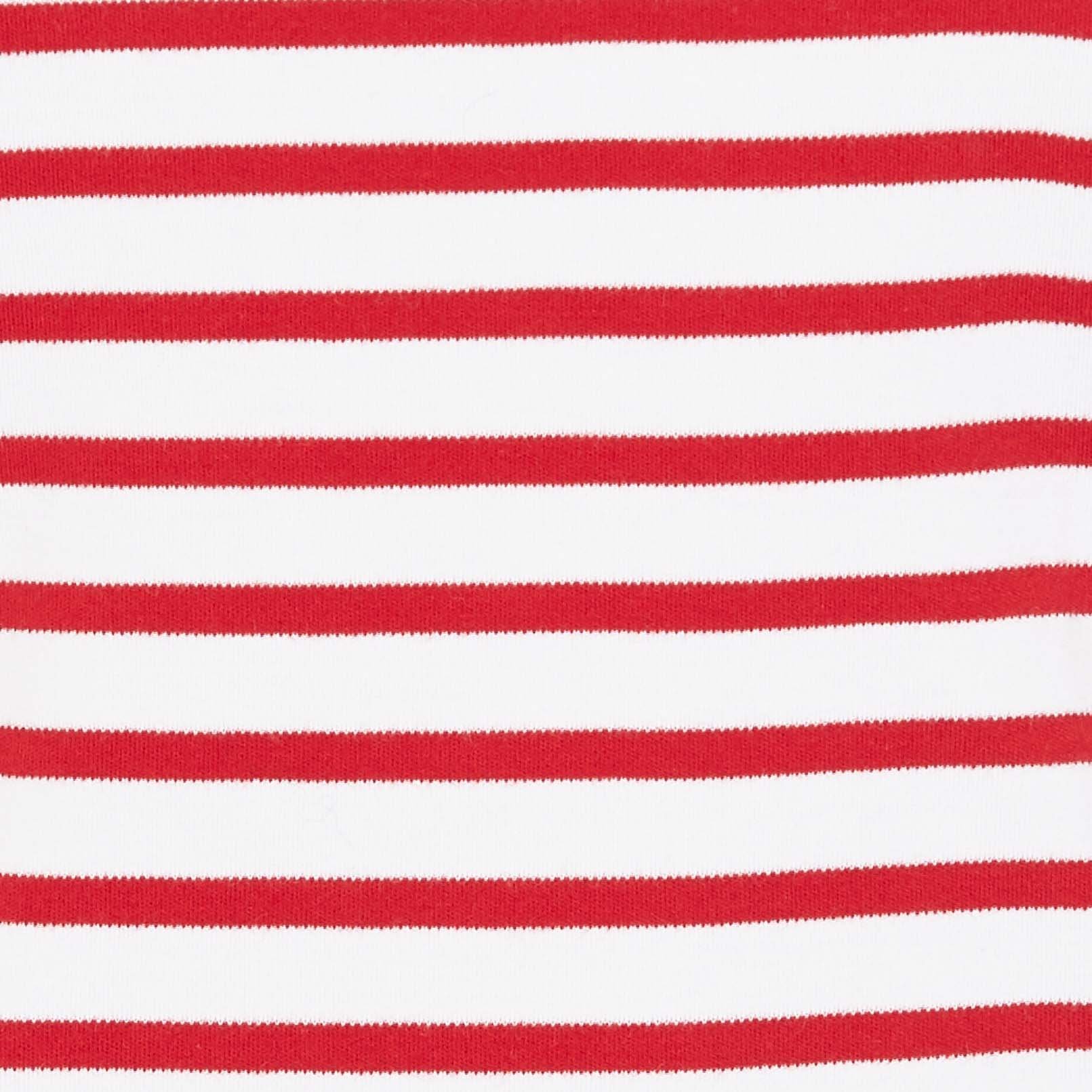 Marinière col bateau en jersey ARMOR LUX Blanc