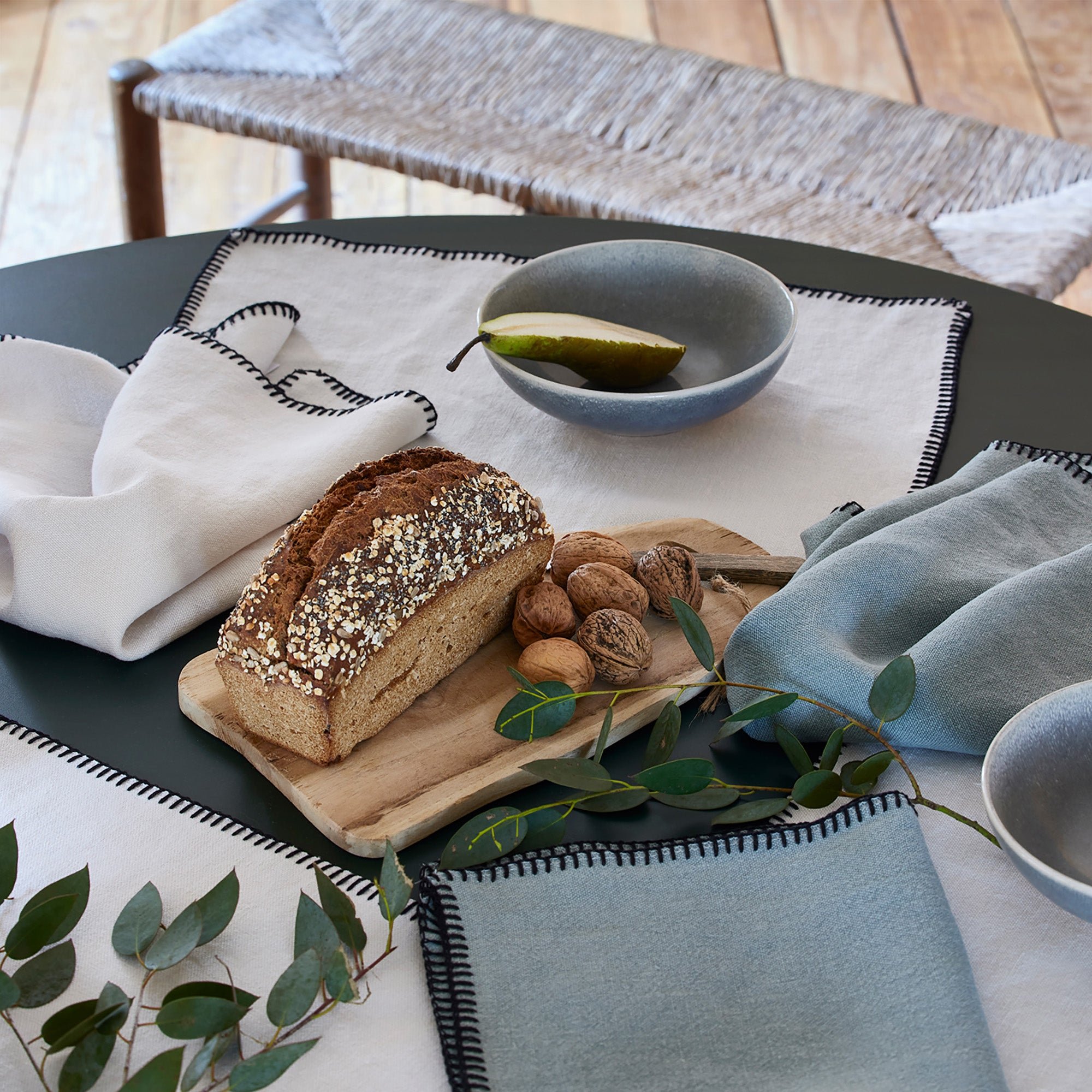 NINO - Linen place mat, 35 x 45 cm MADURA White