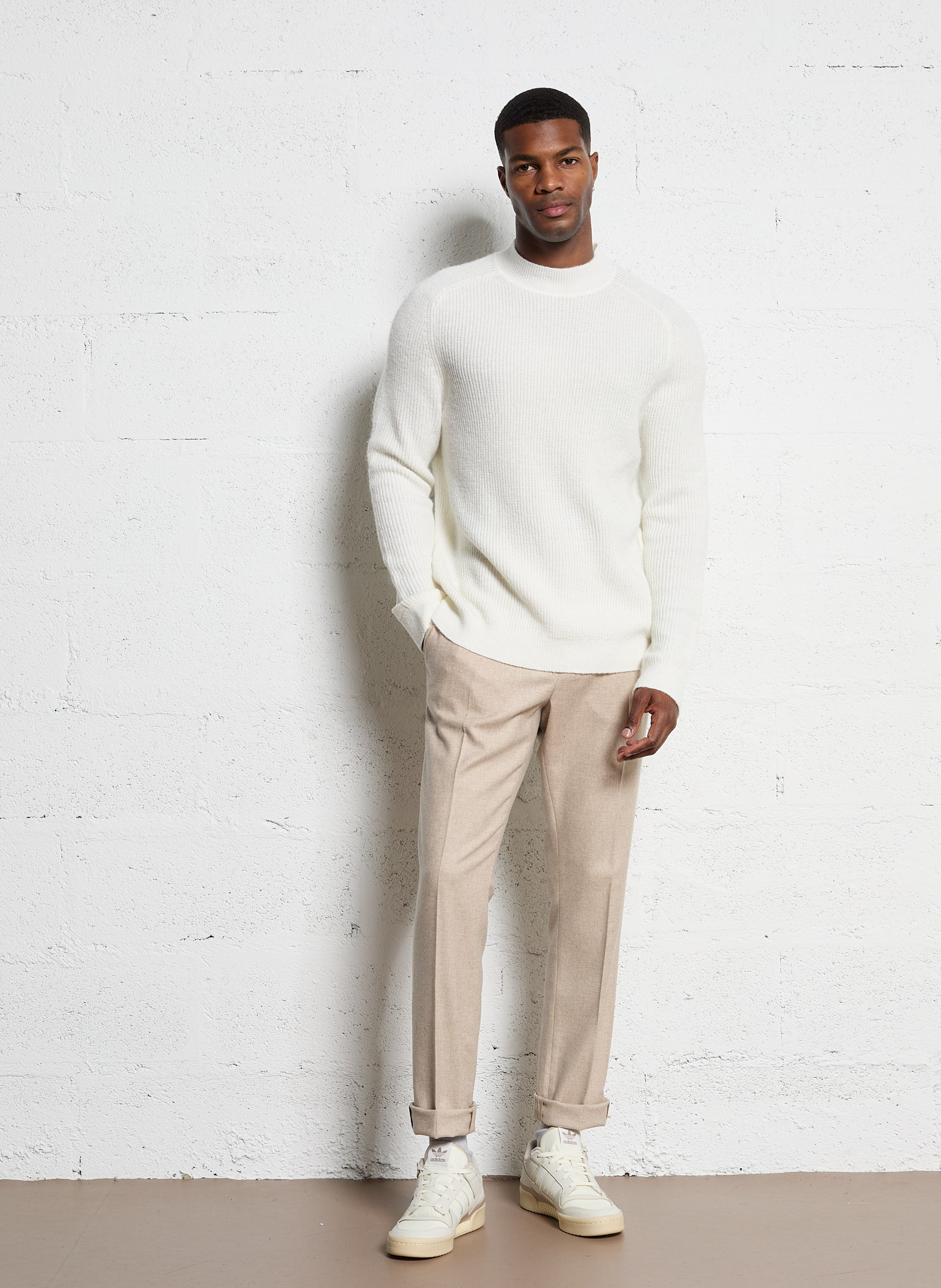 Baskets basses en cuir SCHMOOVE Multicolore