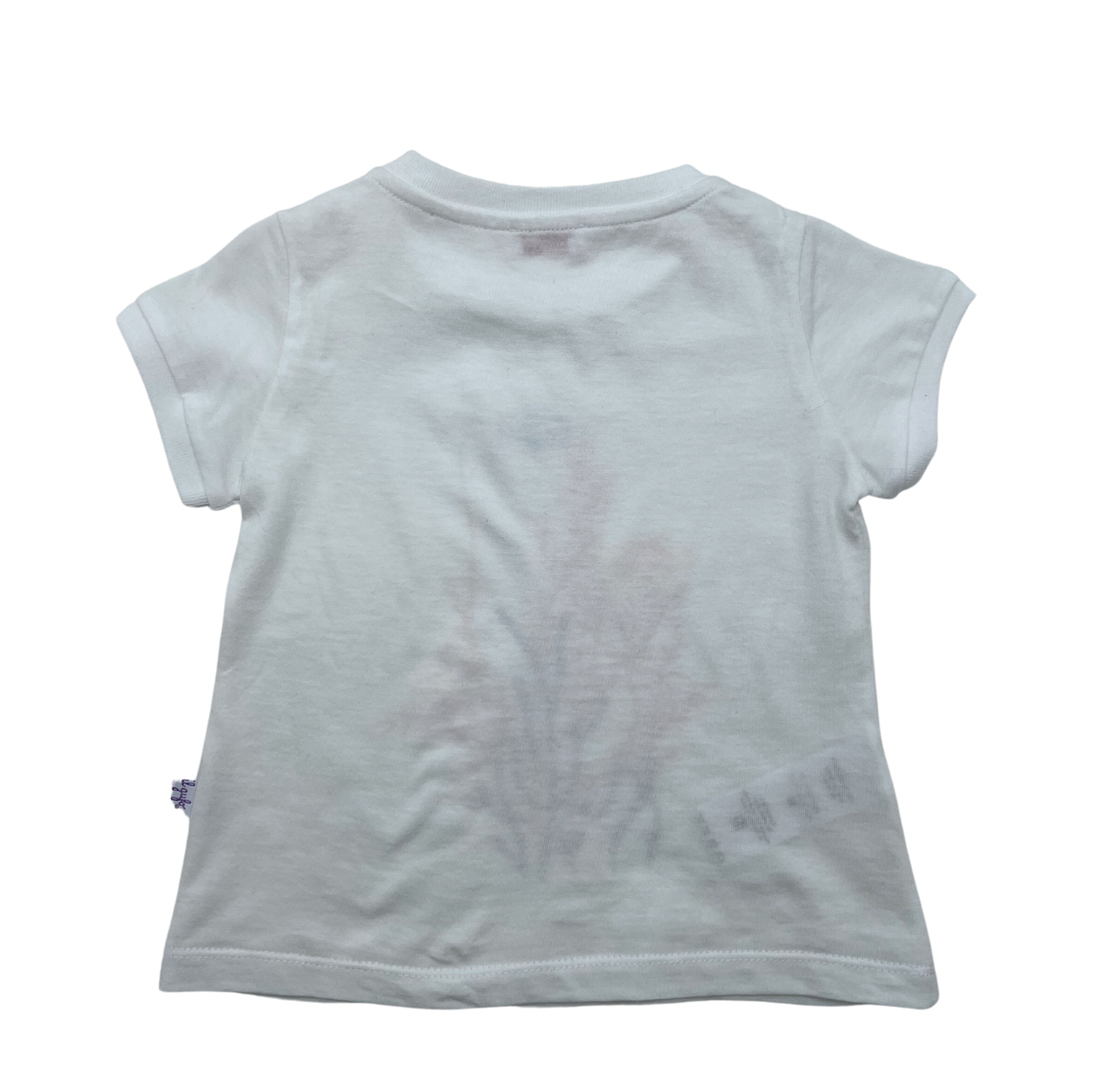 White baby T-shirt - 12 months IL GUFO - Seconde main White