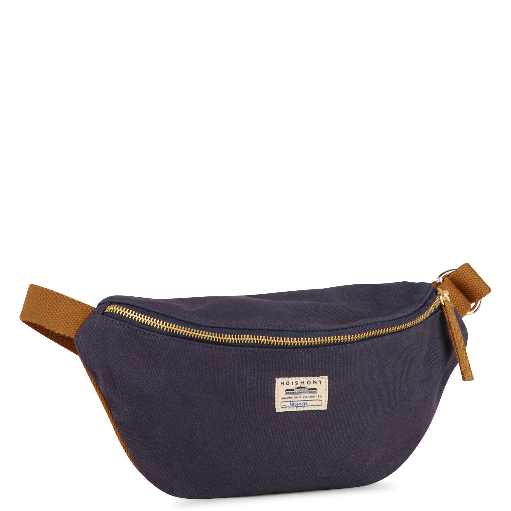 Sac banane en coton MOISMONT Bleu